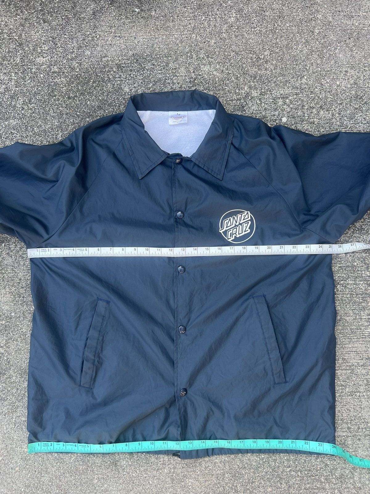 Santa Cruz Skateboards Vintage 80s 90s Santa Cruz Skateboards Coach Button Jacket Size US L / EU 52-54 / 3 - 22 Thumbnail