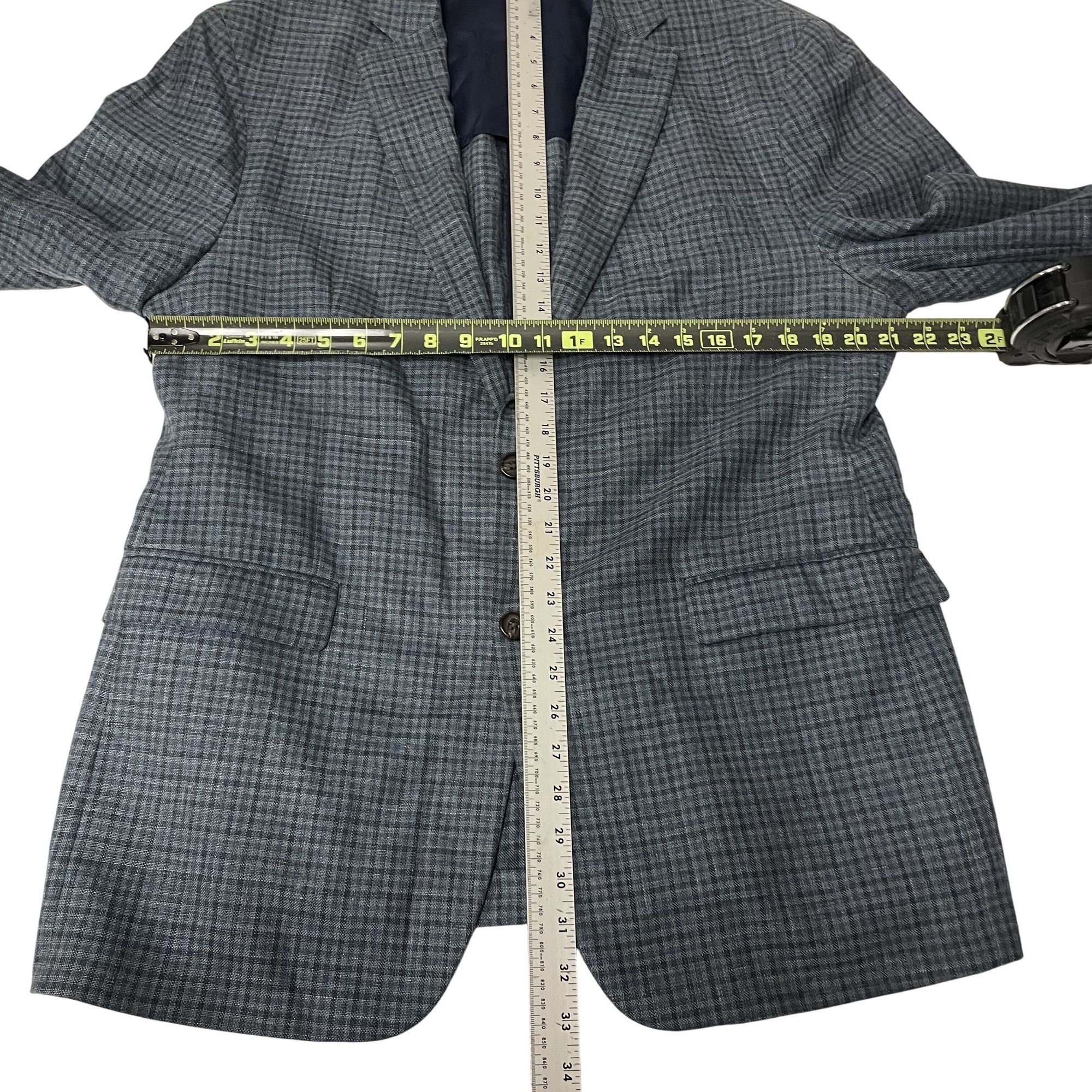 Ralph Lauren Ralph Lauren Sport Coat OVERCHECK Wool SILK LINEN Jacket Size 40L - 8 Thumbnail