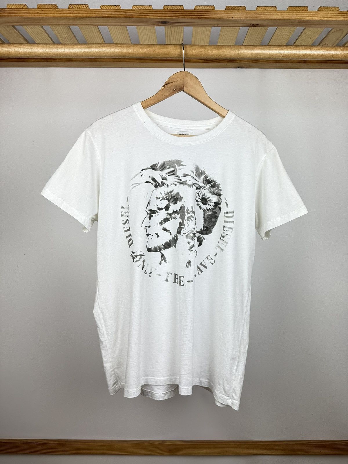Diesel × Vintage Vintage Diesel Big Logo T-Shirt Short Sleeve Hype Size US M / EU 48-50 / 2 - 1 Thumbnail