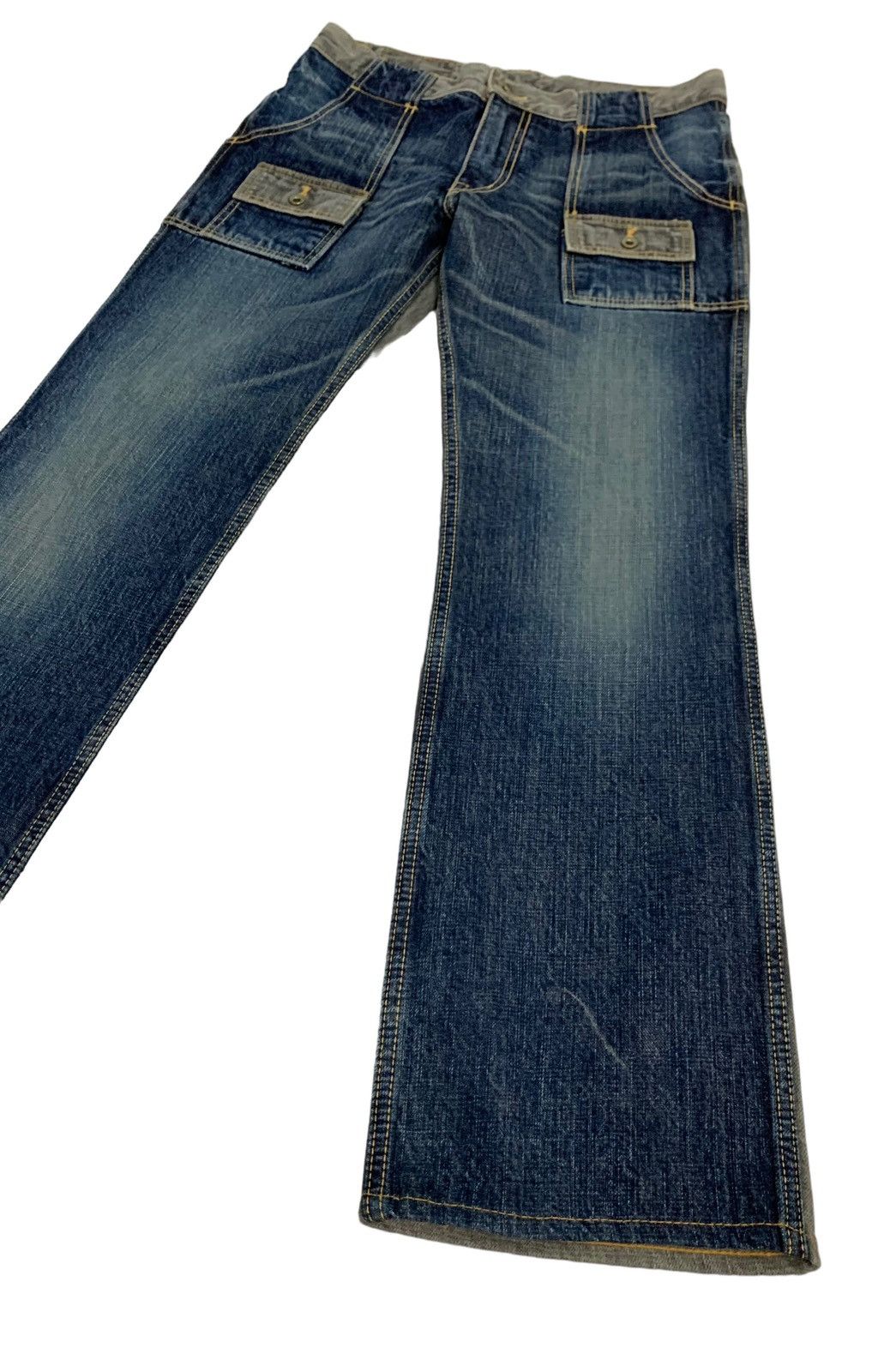 KOJIMA GENES 🔥 Vintage High Rock Kojima Genes Bush Pants Jeans Size US 31 - 5 Thumbnail