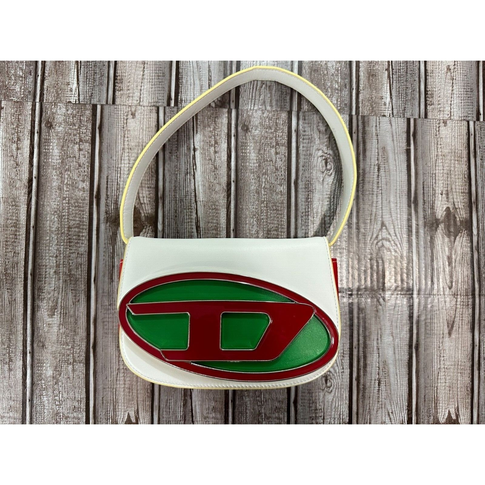 Diesel Diesel 1DR shoulder bag White Red Green Logo Size ONE SIZE - 1 Thumbnail