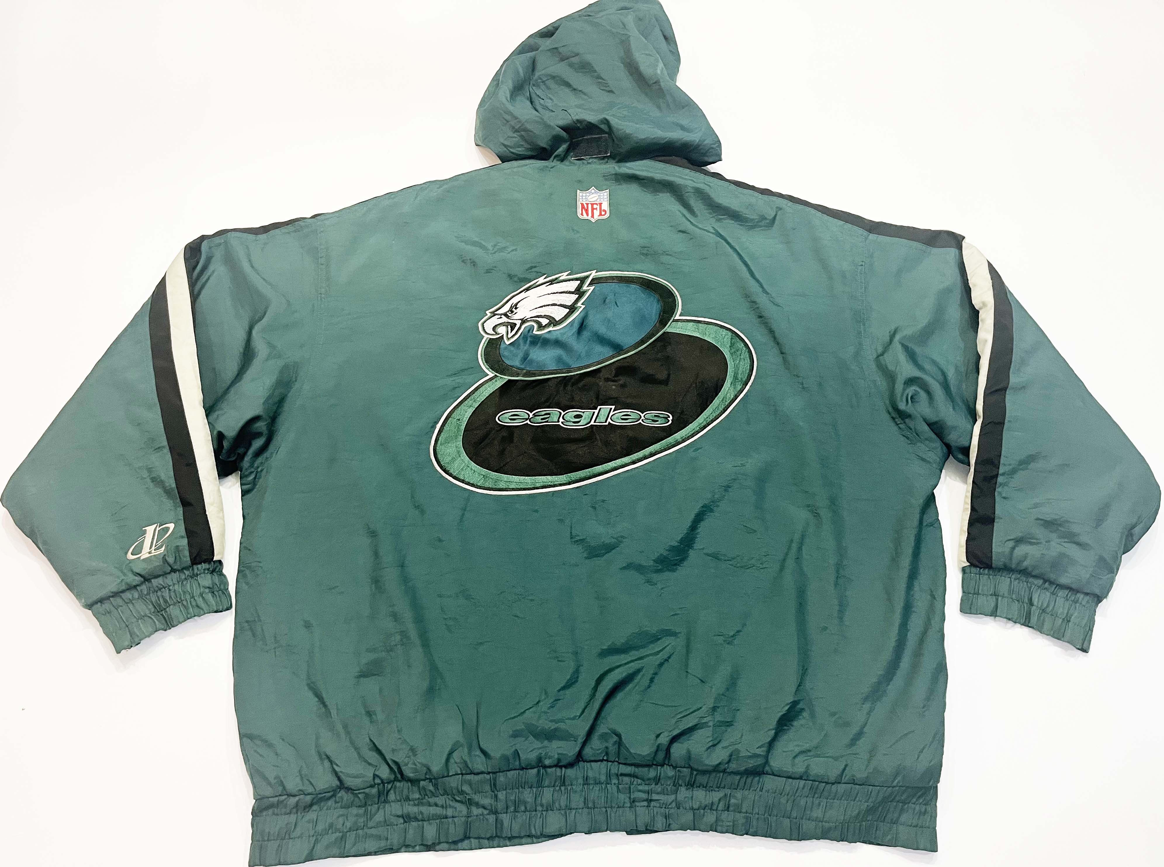Logo Athletic Logo Athletic NFL Philadelphia Eagles Full Zip Puffer Jacket Size US XXL / EU 58 / 5 - 7 Thumbnail