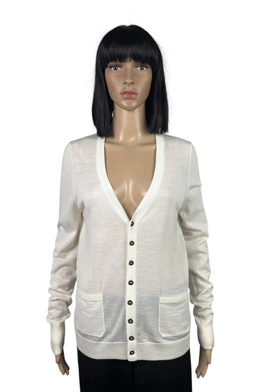 Other Jack Knitters Merino Wool Cardigan Size S / US 4 / IT 40 - 1 Thumbnail