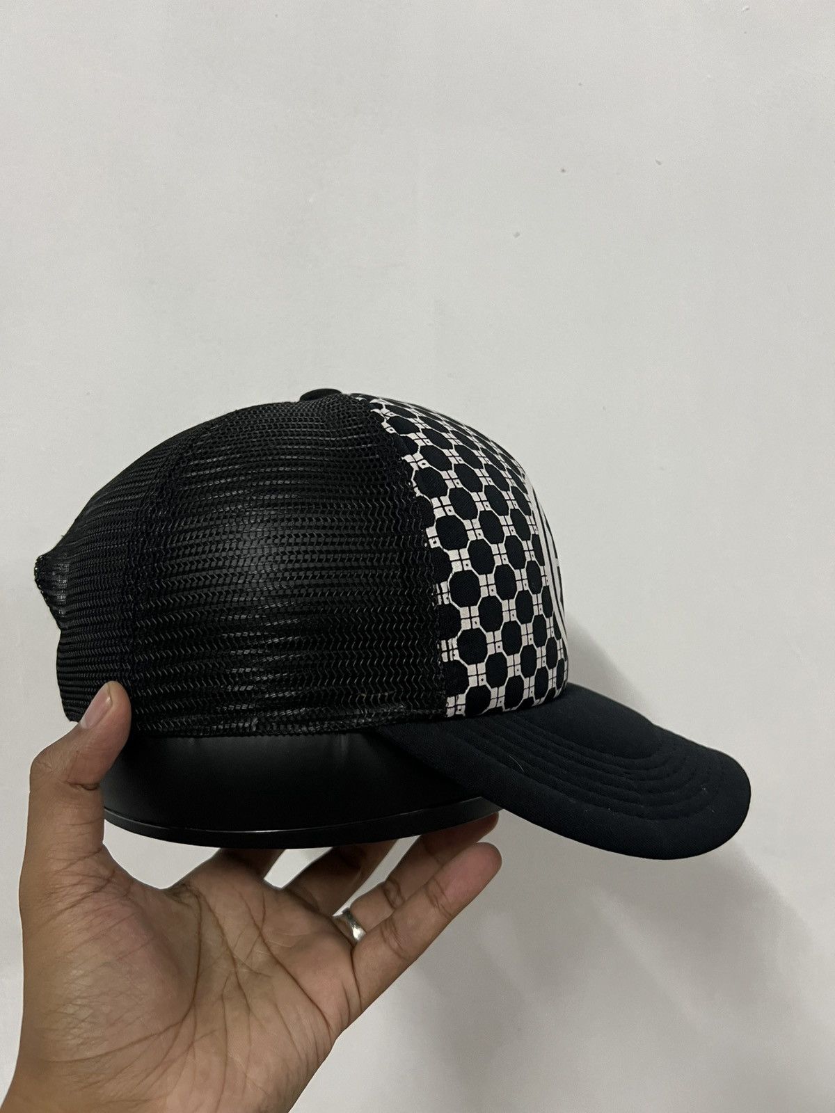 If Six Was Nine Bombing Checked Trucker Hat Size ONE SIZE - 5 Thumbnail