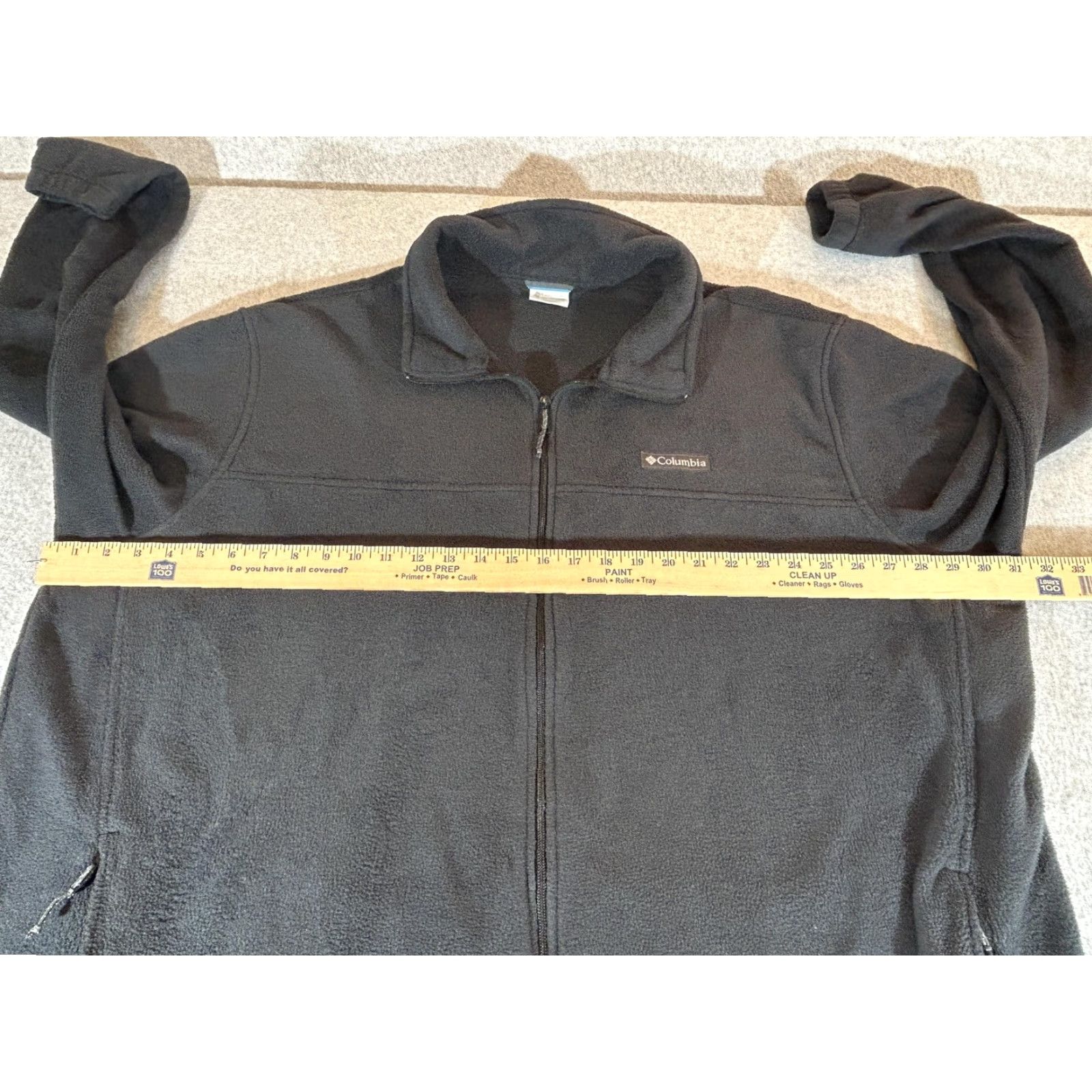 Vintage Columbia Jacket Mens 4XLT Tall Black Fleece Zip Steens Mountain 2.0 Hiking 4XLT Size US XXL / EU 58 / 5 - 4 Thumbnail