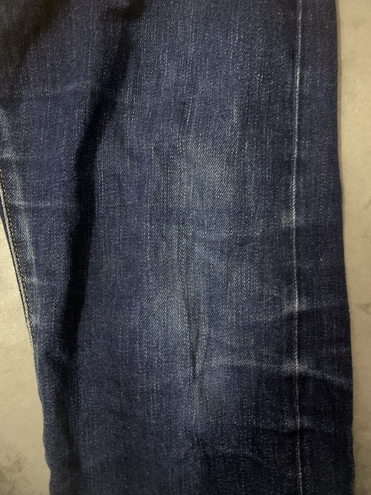Japanese Brand Uniqlo Selvedge Straight Cutting Flare Denim Jeans Size US 34 / EU 50 - 3 Thumbnail