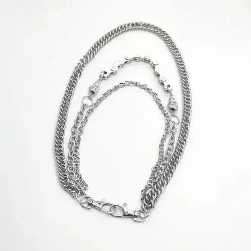 Jewelry Metal Skull Waist Pants Chain Key Chain Size ONE SIZE - 3 Thumbnail