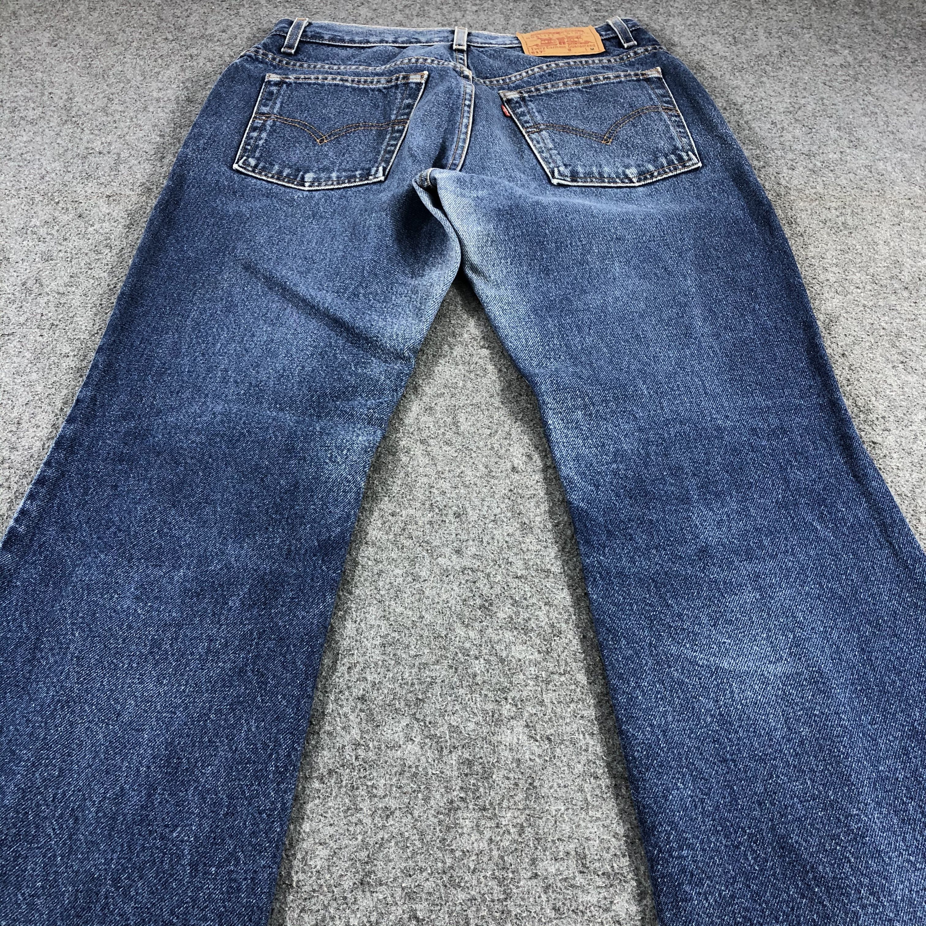 Levi's × Vintage Vintage 90s Levis 517 Flare Jeans -JM1081 Size US 31 - 4 Thumbnail