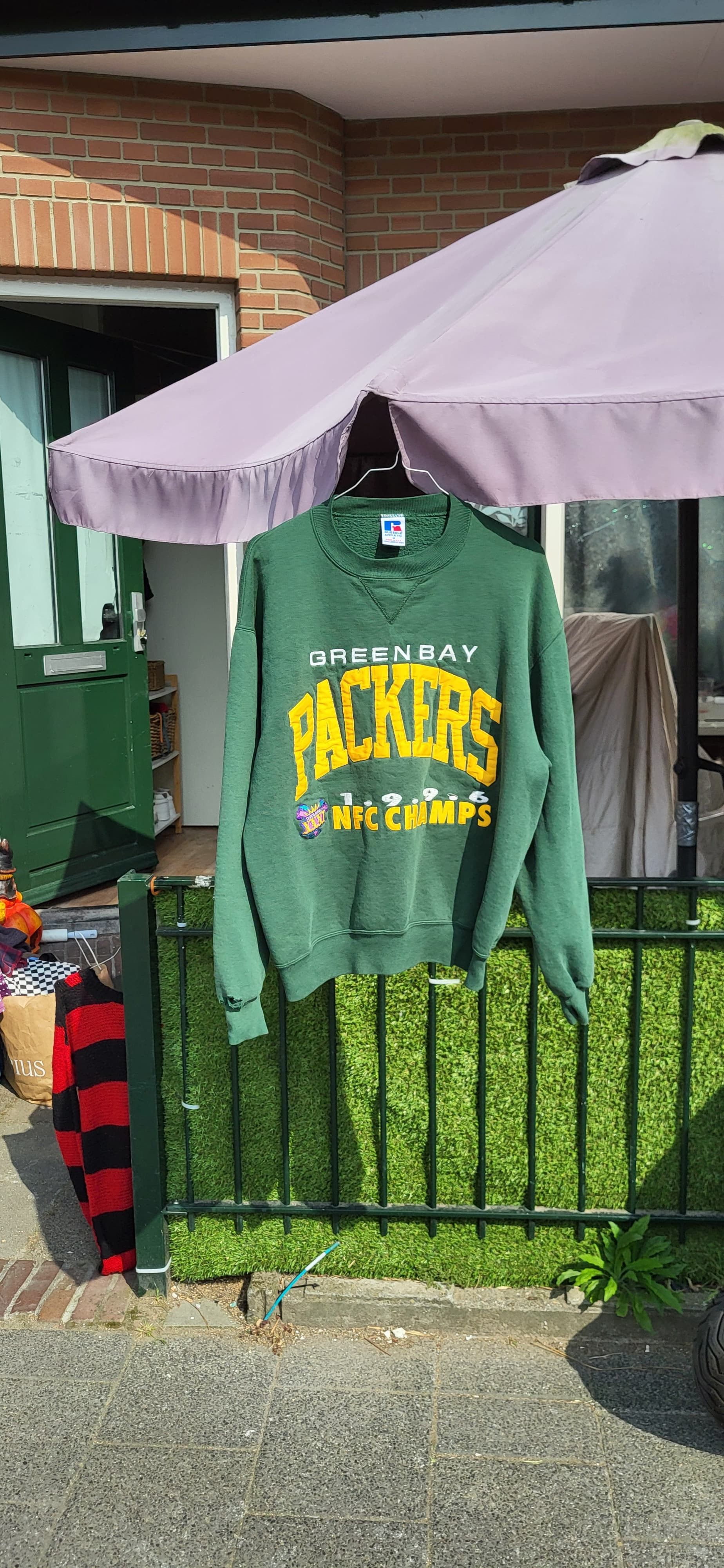 Russell Athletic × Vintage Green Bay Packers Vintage NFC Champ 1996 Size US M / EU 48-50 / 2 - 1 Preview
