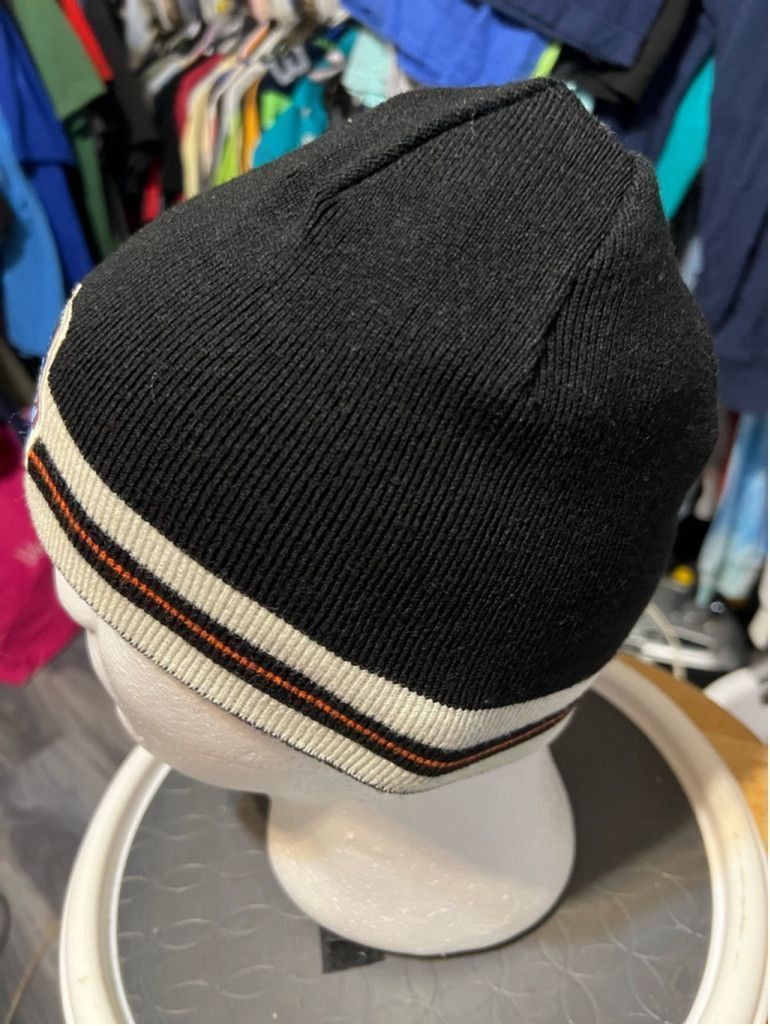 Reebok Unisex Reebok Beanie Hat One Size Black Orange Size ONE SIZE - 6 Thumbnail