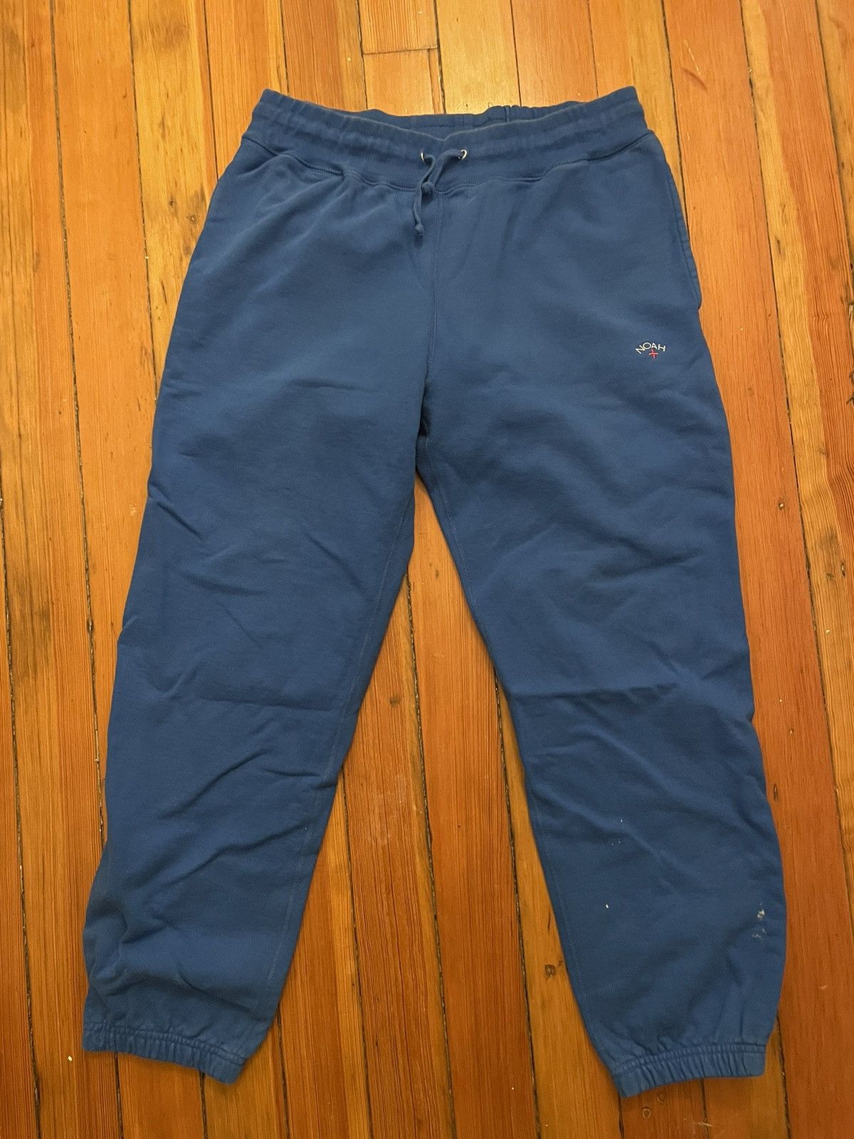 Noah Core Logo Sweatpants Blue XL Size US 36 / EU 52 - 1 Thumbnail