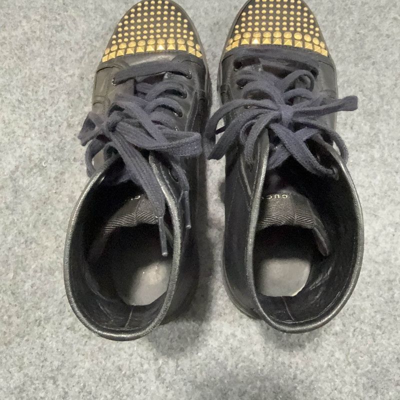 Gucci Gucci Casual Black High-Top Sneakers -2508 Size US 7.5 / EU 40-41 - 7 Thumbnail