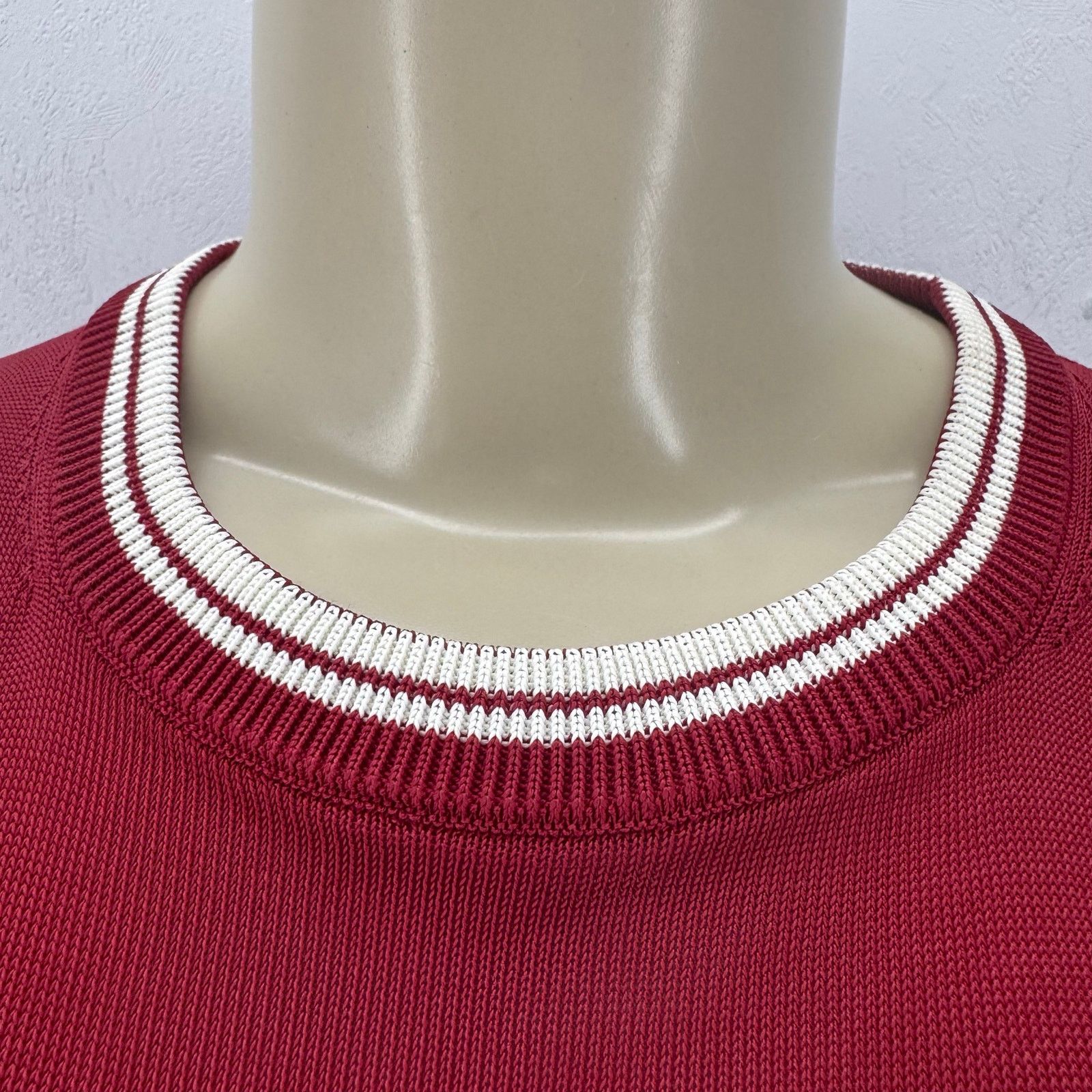 Dsquared2 DSQUARED2 Red Sweater T-Shirt Lightweight Made in Italy Size S / US 4 / IT 40 - 3 Thumbnail