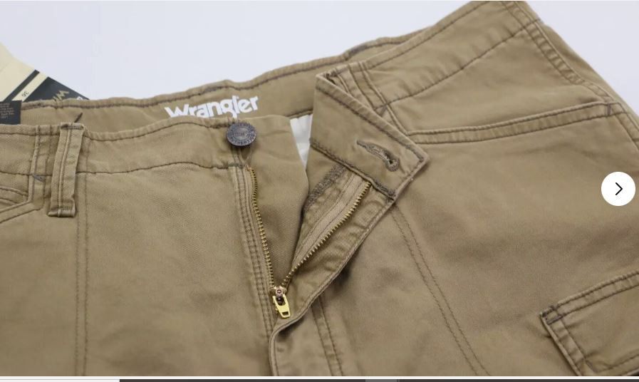 Wrangler Wrangler Cargo Men's Shorts Size W36 L10.5 Beige New Size US 36 / EU 52 - 10 Thumbnail