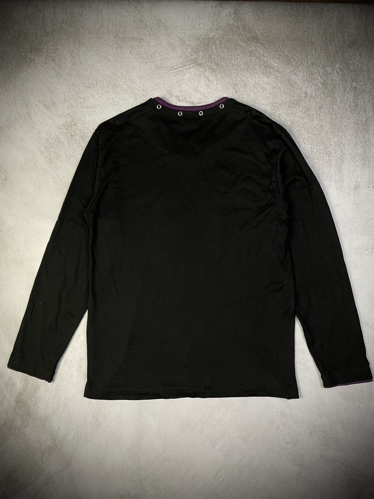 If Six Was Nine 2000s Beaumont Vkei Style Poem Longsleeve Size US L / EU 52-54 / 3 - 7 Thumbnail