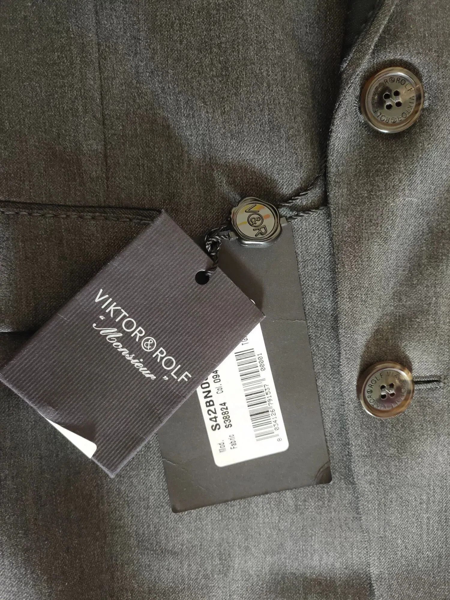 Viktor & Rolf Viktor & Rolf Men's Runway Smoking Jacket. Size US M / EU 48-50 / 2 - 5 Thumbnail