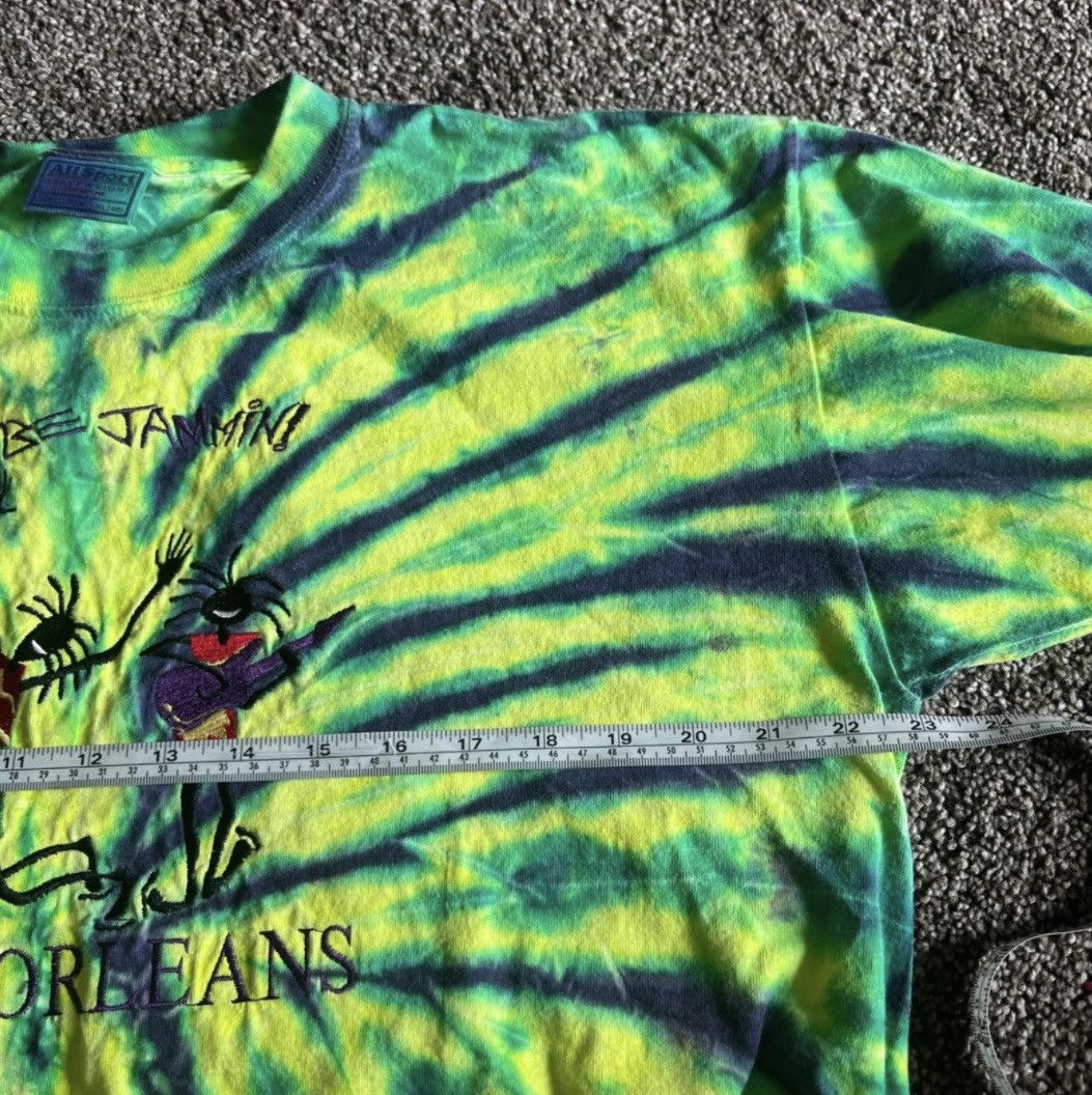 Vintage Vintage All Sport Tie Dye New Orleans Graphic Tee Size US XL / EU 56 / 4 - 4 Thumbnail