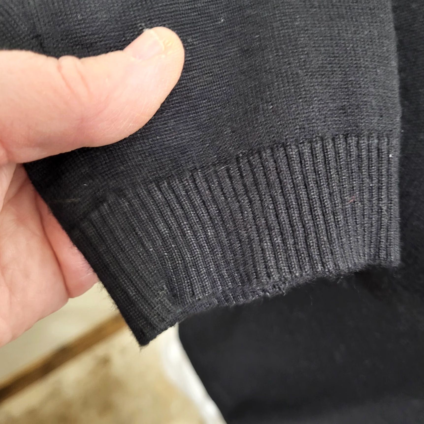 Adrianna Papell Adrianna Papell Twofer Sweater Women XL V-Neck Layered Sheath Black White Size XL / US 12-14 / IT 48-50 - 5 Thumbnail