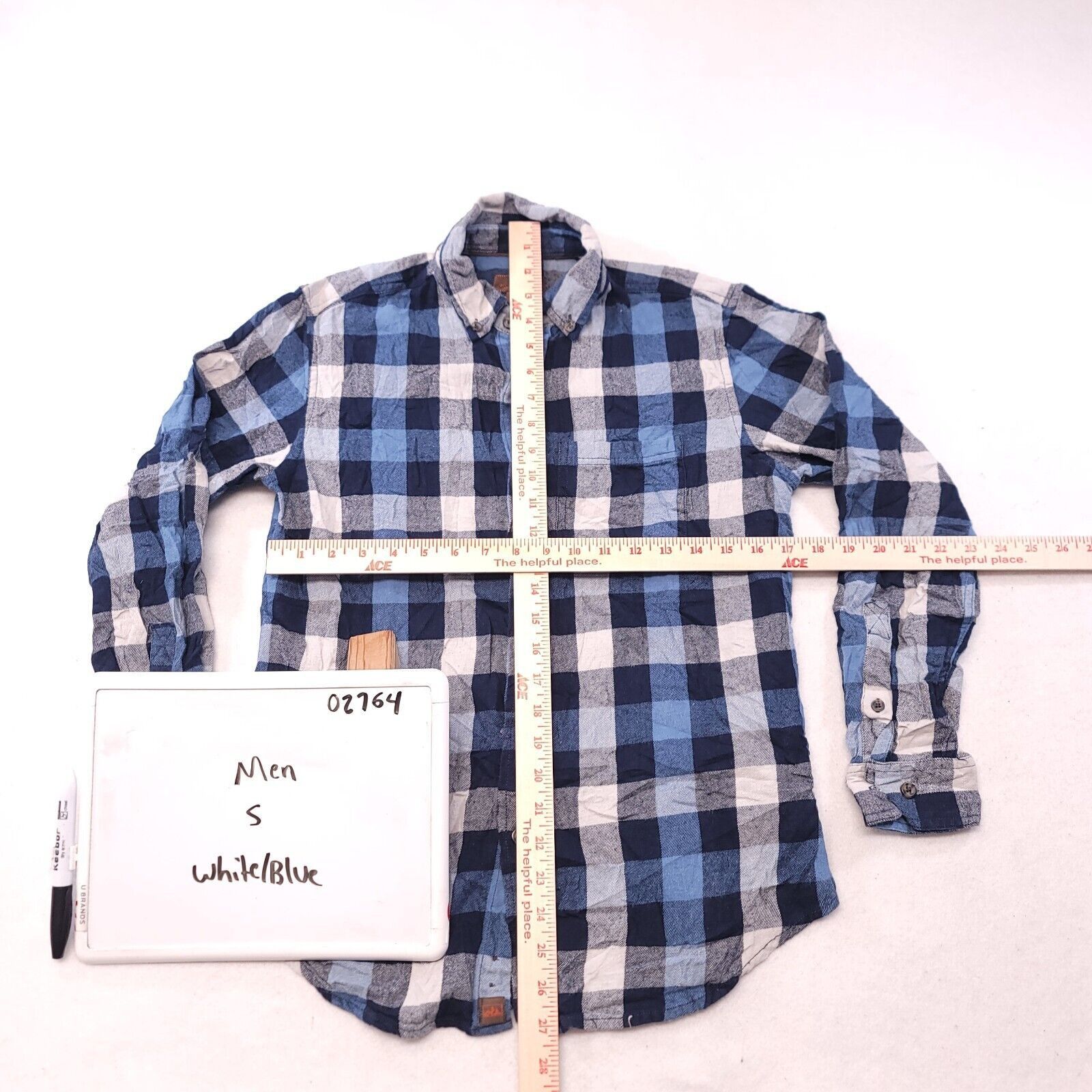 Northwest Territory Northwest Territory Gingham Flannel Button Shirt Mens Size S Size US S / EU 44-46 / 1 - 6 Thumbnail