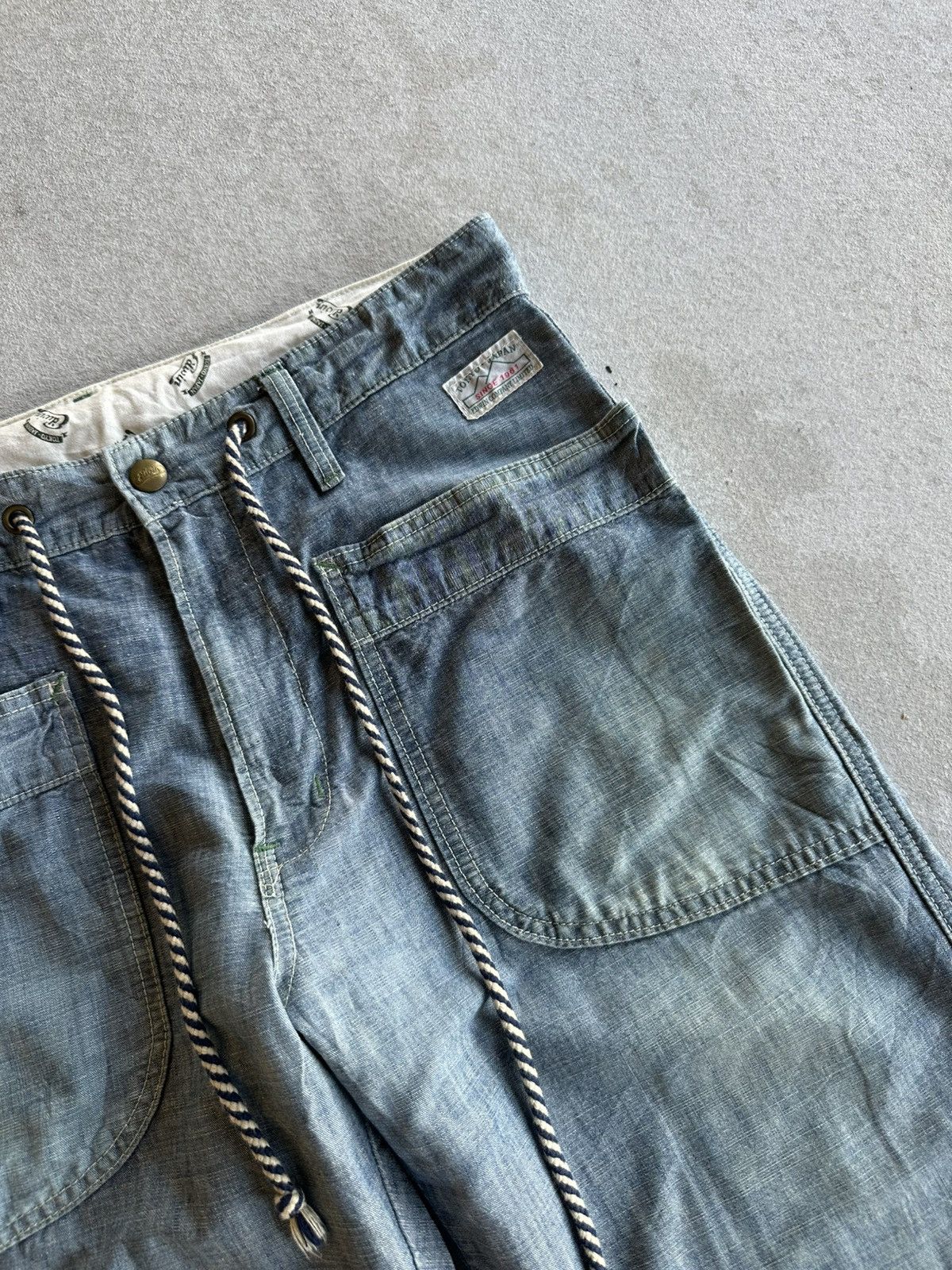 Vintage W33 L31 🍁 Vintage EDWIN Jeans Work Wear RARE Denim Pants Size US 33 - 5 Thumbnail