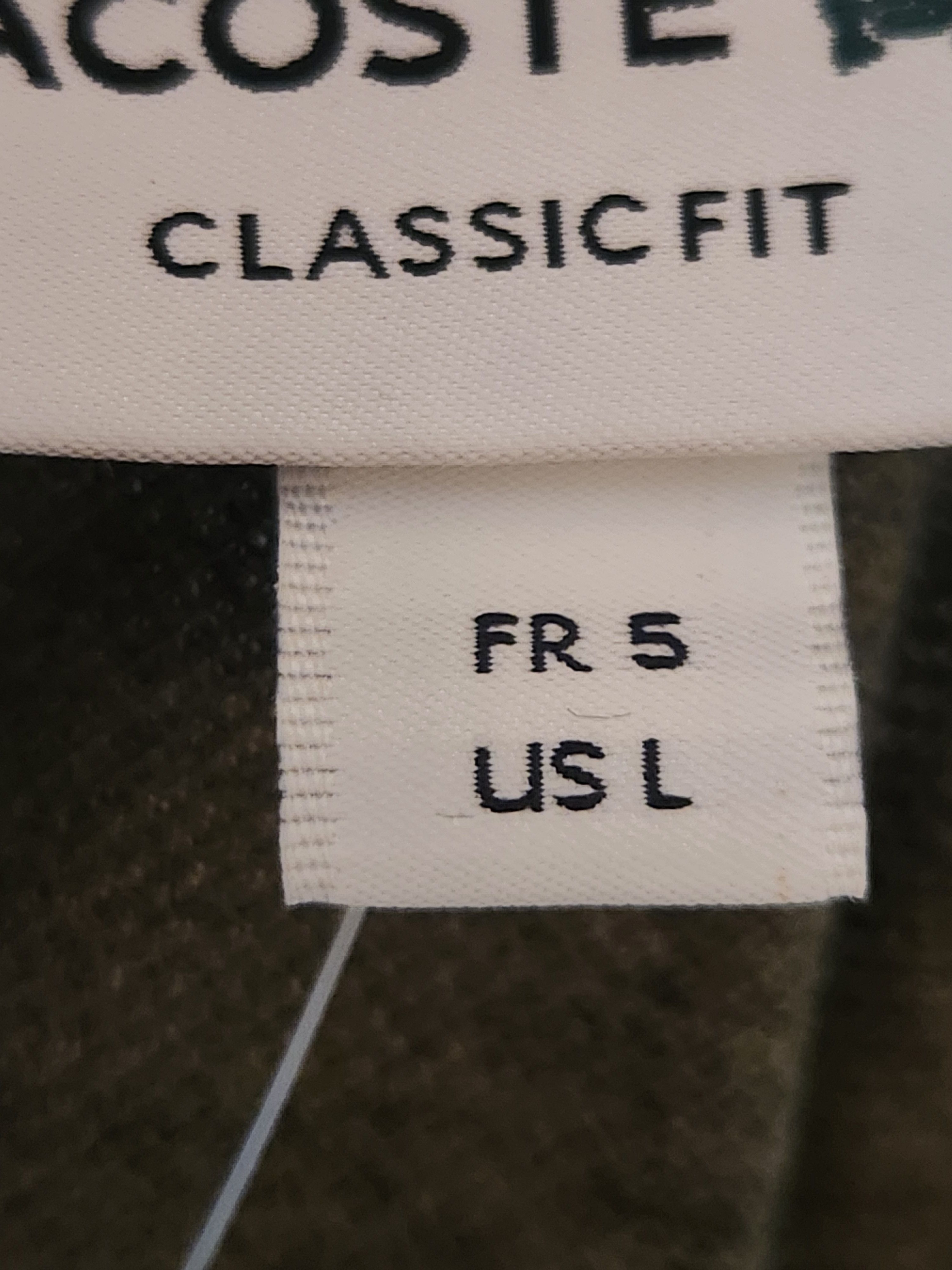 Lacoste long sleeves Size US L / EU 52-54 / 3 - 7 Thumbnail