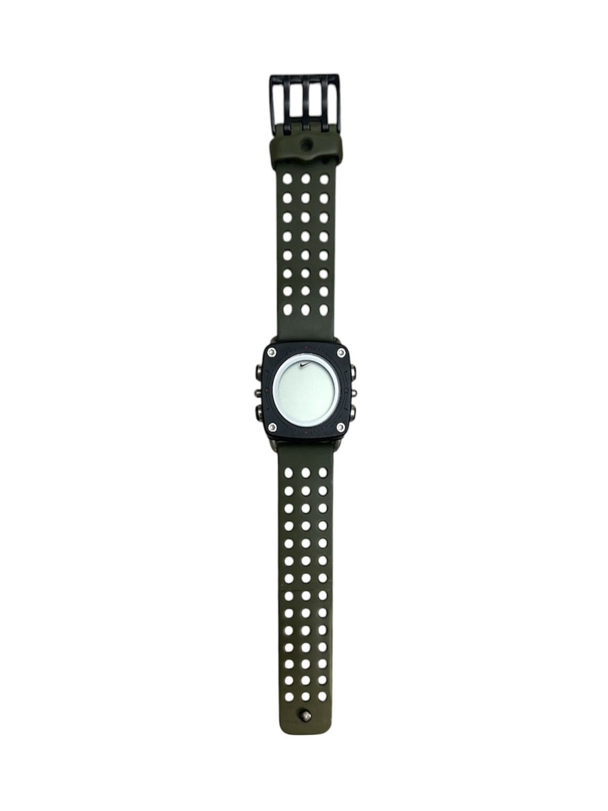 Nike Wc0070 Mettle Drill Digital Watch Untested in Green, Men's