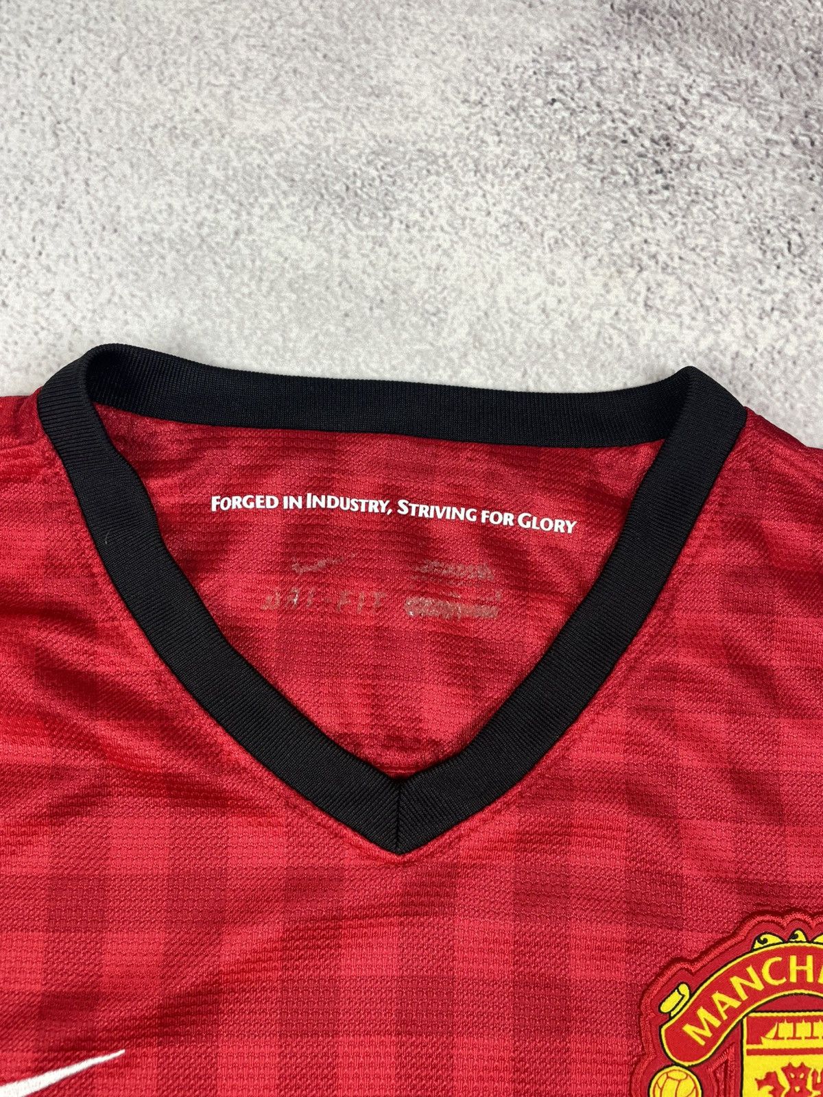 Vintage Nike MANCHESTER UNITED 2012 2013 Home Jersey Football Red Size US S / EU 44-46 / 1 - 4 Thumbnail