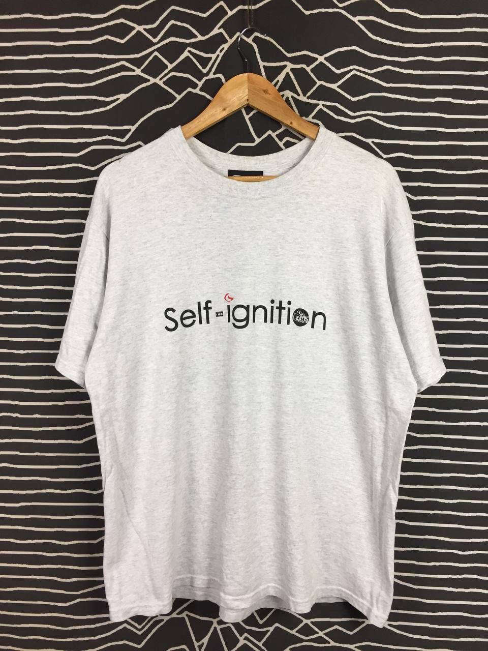 Vintage Vtg Y2K Outerwear Self-ignition Japanese Streetwear Tee Size US L / EU 52-54 / 3 - 1 Thumbnail