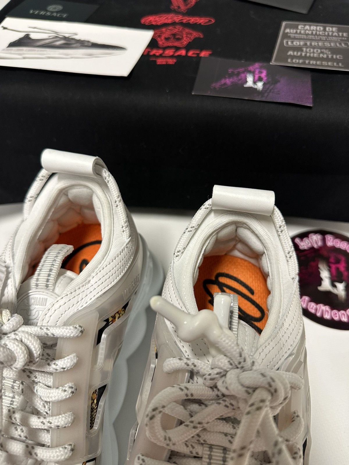 Versace Versace chain reaction size 37 fit 37-38 Size US 6.5 / IT 36.5 - 7 Thumbnail