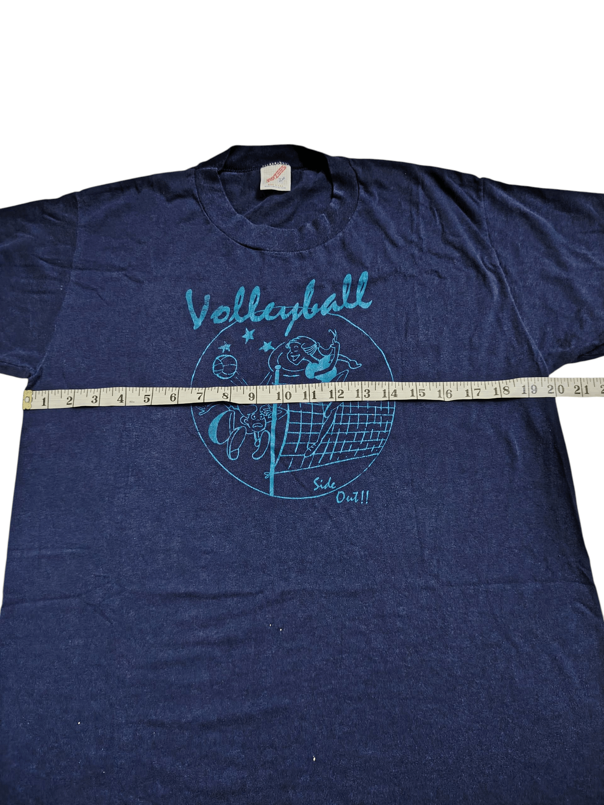 Jerzees Volley ball ( GRAPHIC TEE) Size US L / EU 52-54 / 3 - 2 Thumbnail