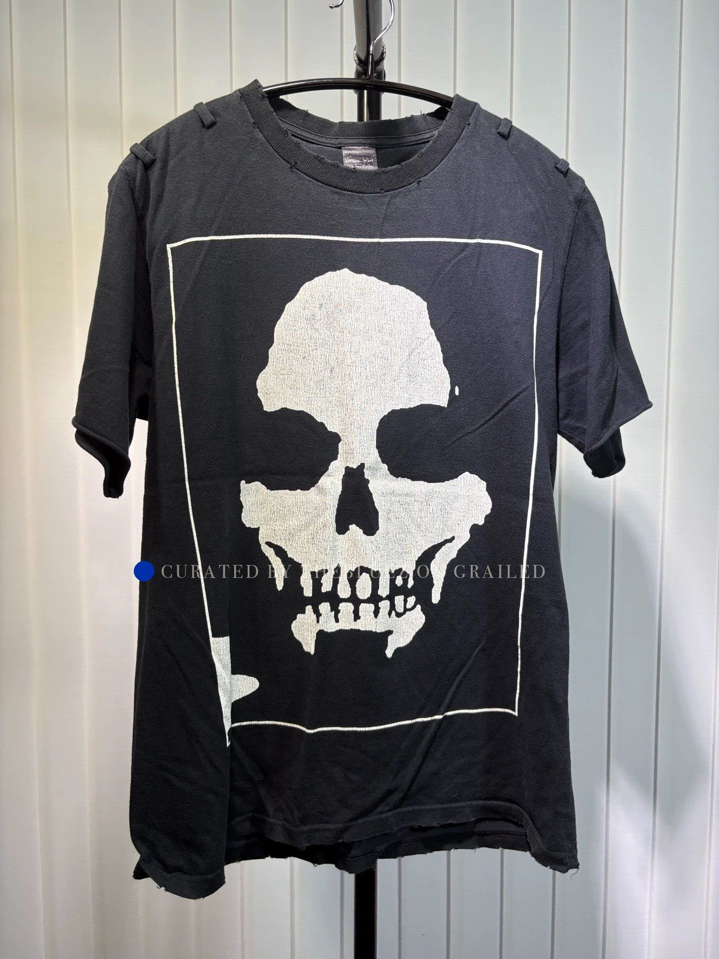 Number (N)ine Distressed Skull Graphic Short Sleeve Tee Size US M / EU 48-50 / 2 - 1 Thumbnail