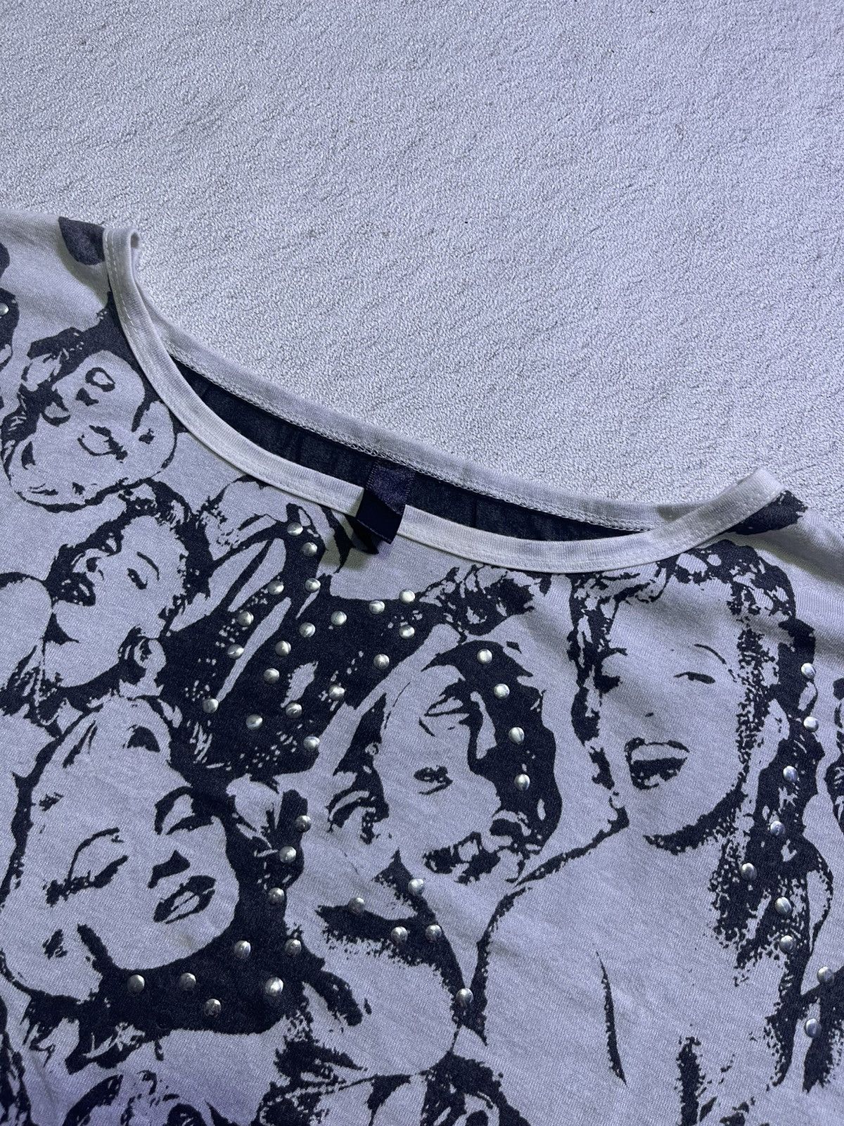 Hysteric Glamour Y2K AOP MARILYN MONROE FULL PRINT STYLE TSHIRT Size M / US 6-8 / IT 42-44 - 4 Thumbnail