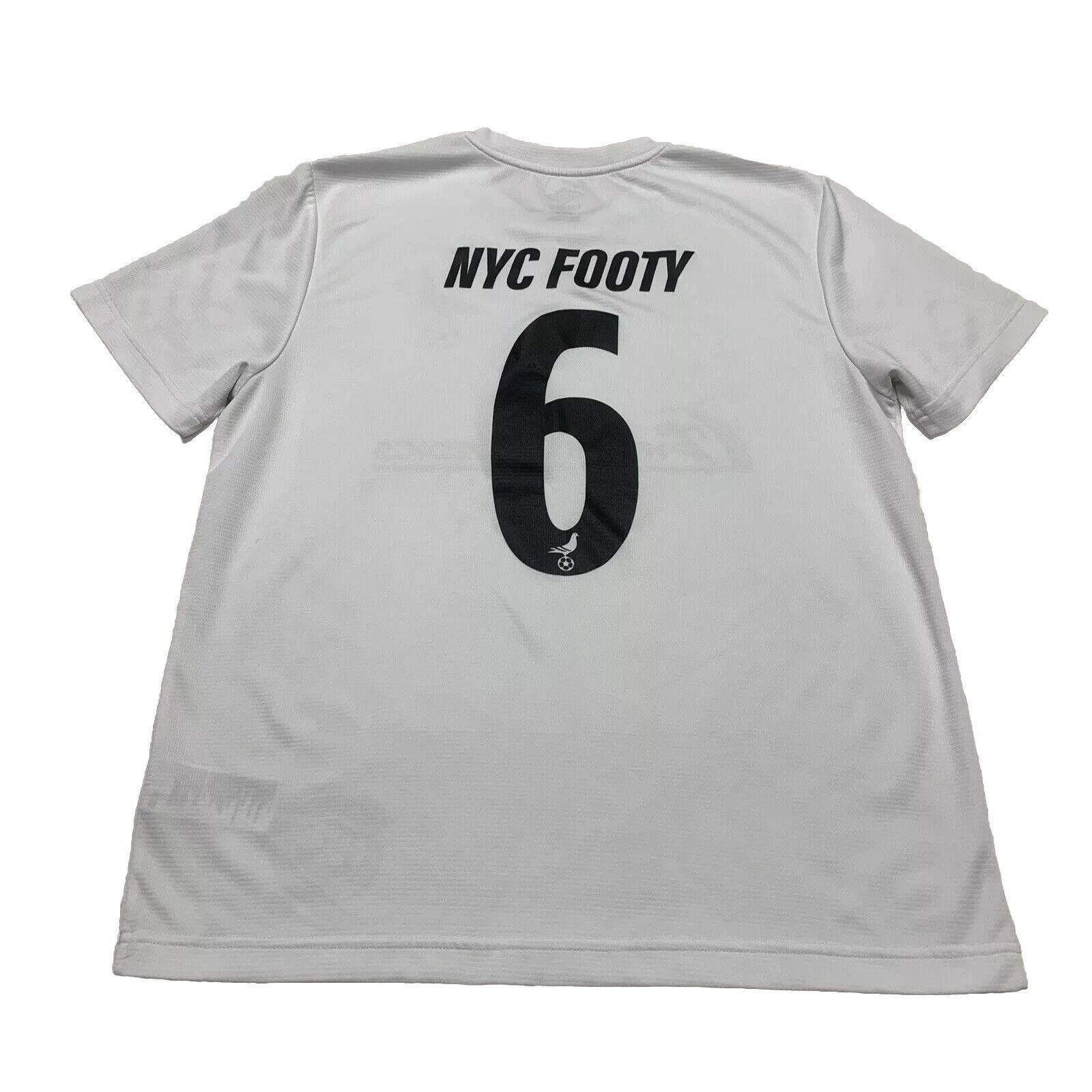 Umbro Umbro Men's M White NYC Footy Soccer Jersey Size ONE SIZE - 2 Thumbnail