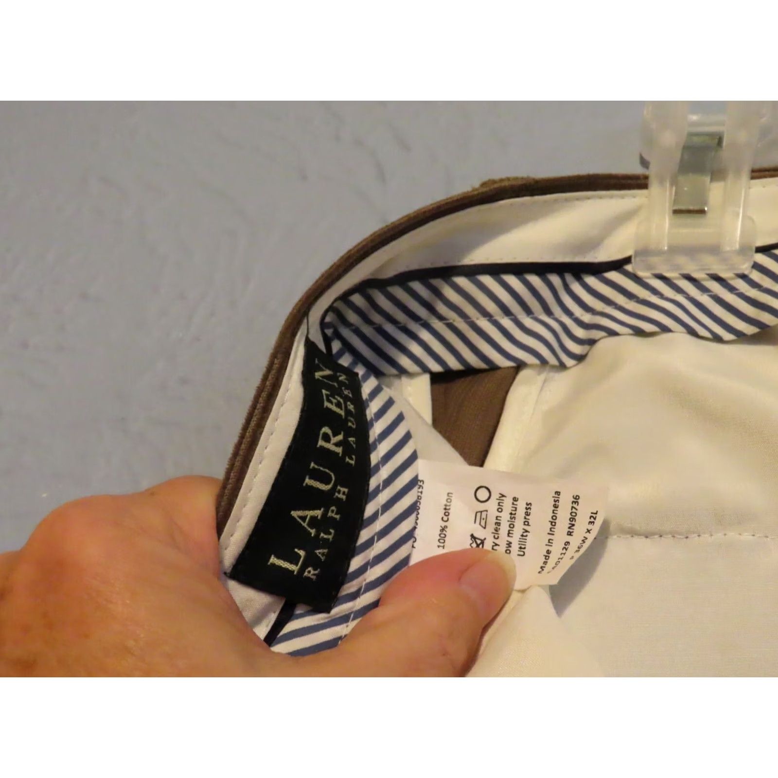 Ralph Lauren VINTAGE Ralph Lauren Tan Corduroy Pants 36x32 Mens Size US 36 / EU 52 - 5 Thumbnail