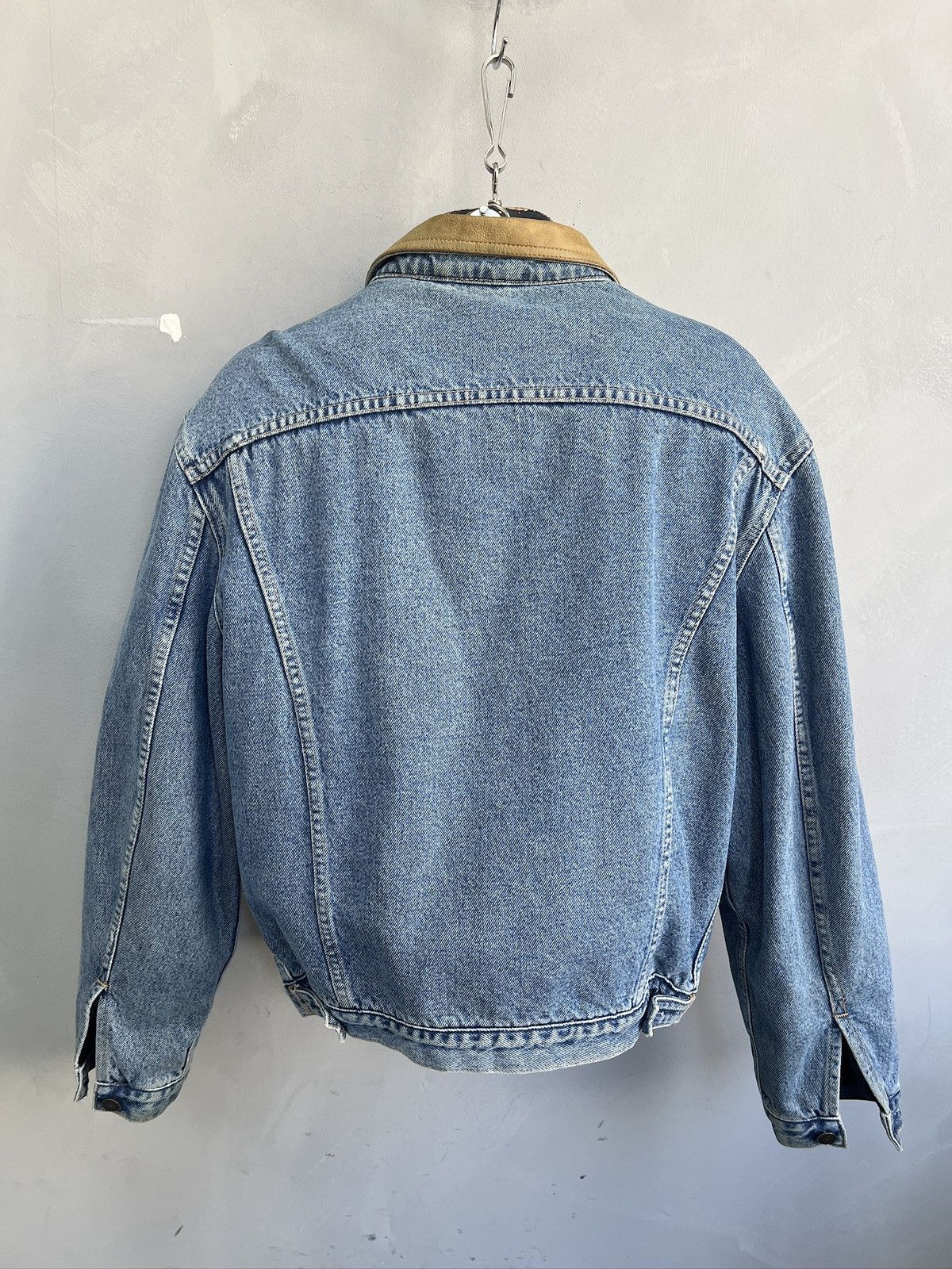 Levi's Vintage western storm rider trucker Levis jacket 90s Size US M / EU 48-50 / 2 - 5 Thumbnail