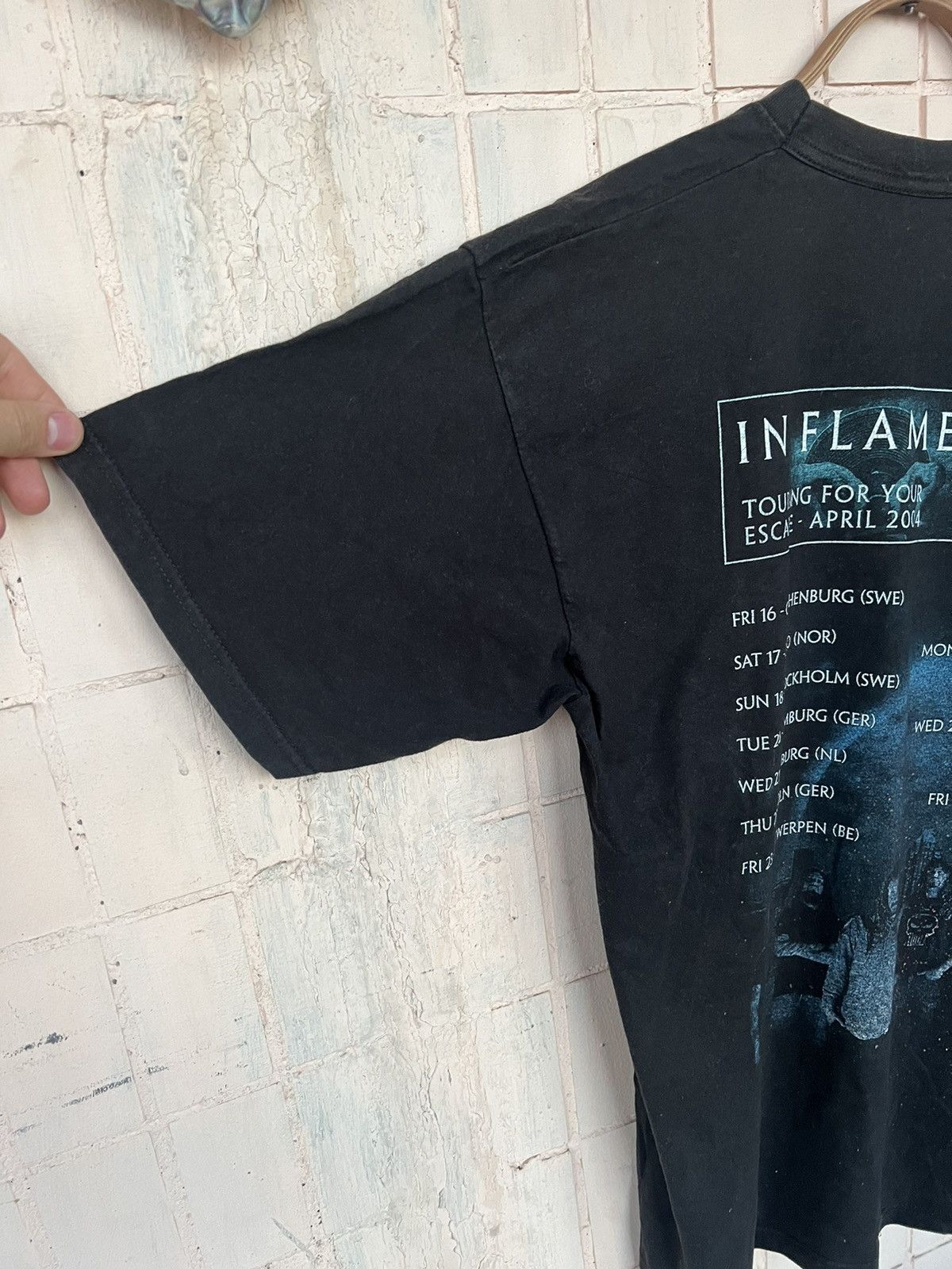 Vintage Vintage 2004 In Flames tour shirt Soundtrack to Your Escape Size US L / EU 52-54 / 3 - 12 Thumbnail