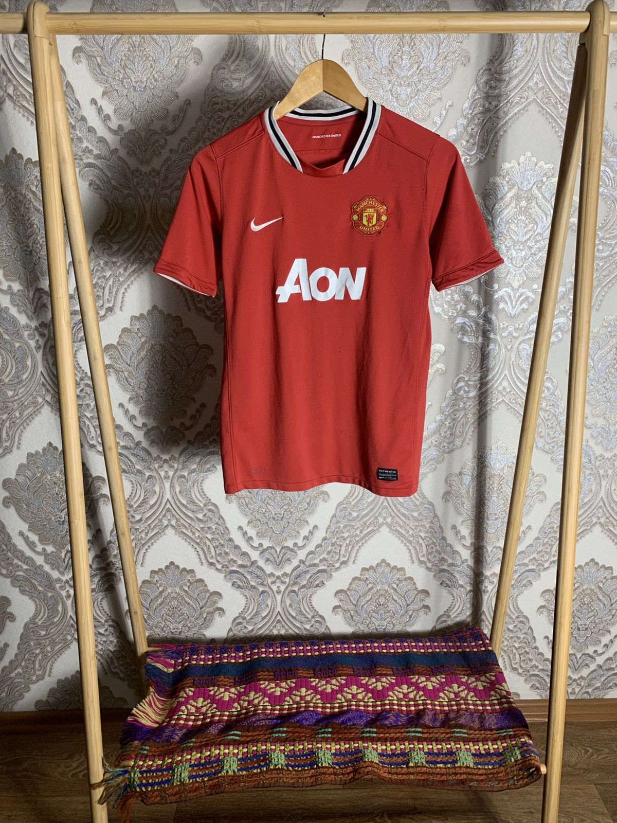 Nike VINTAGE NIKE FC MANCHESTER UNITED ENGLAND SOCCER JERSEY Y2K Size US S / EU 44-46 / 1 - 1 Thumbnail