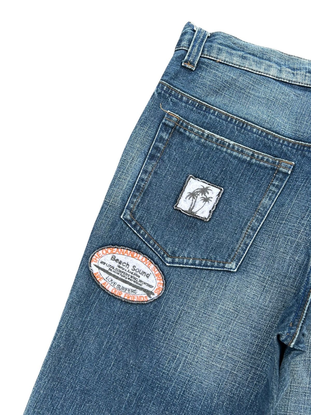 FLARE Beach Sound Japanese Style Denim Jeans ☠️🎌