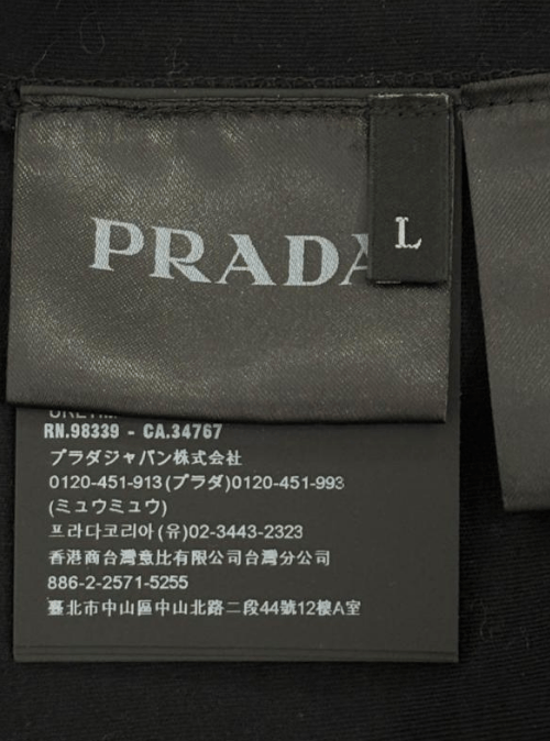 Prada Prada Long Sleeve T-shirt Size US L / EU 52-54 / 3 - 4 Thumbnail