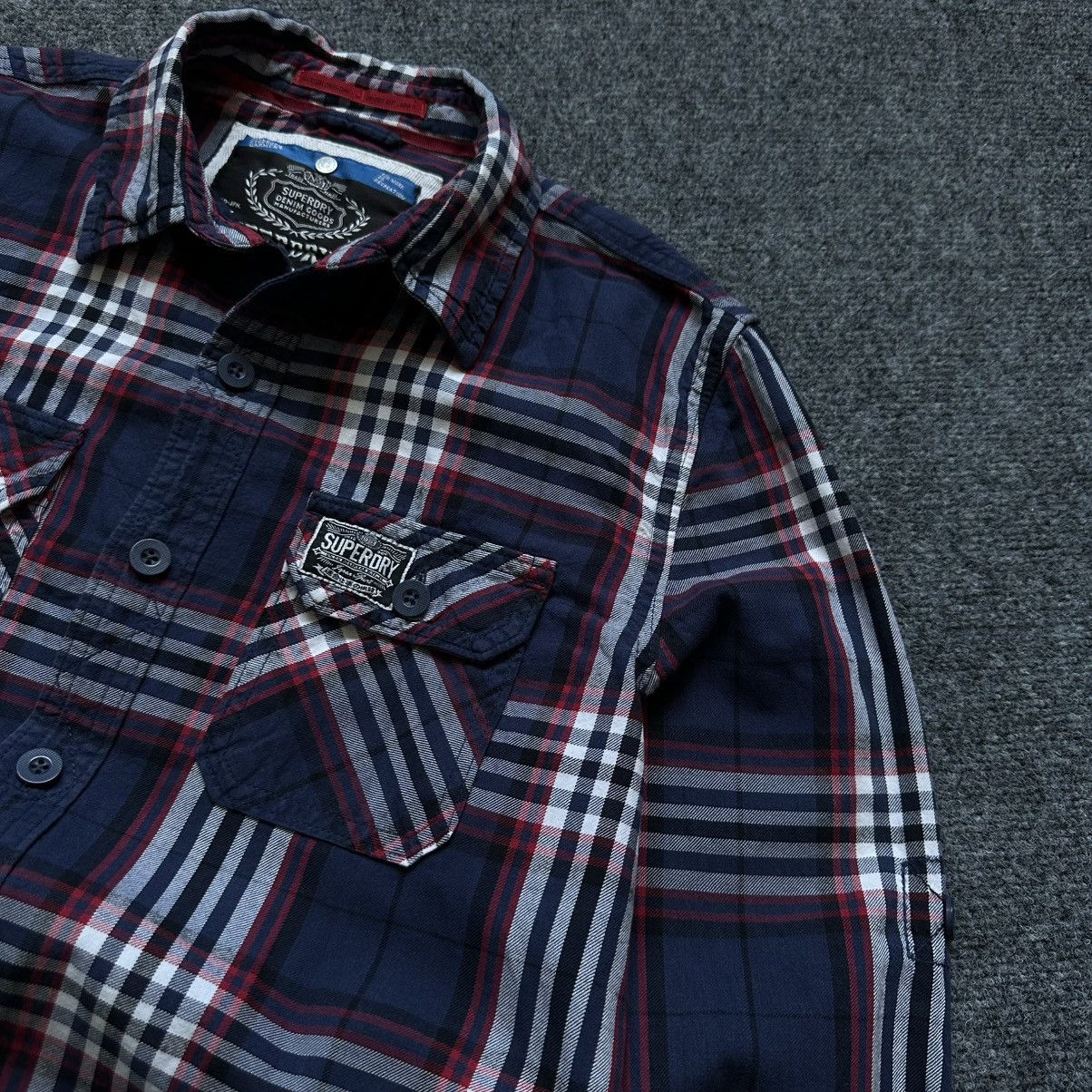 Superdry VTG Western Checked Shirt Superdry Size M Cowboy Old Money Size US M / EU 48-50 / 2 - 9 Thumbnail