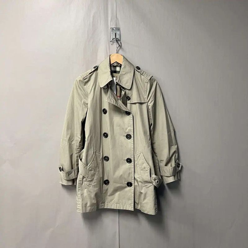 Fendi Fendi Beige Cotton Women's Trench Coat 0089 Size XS / US 0-2 / IT 36-38 - 1 Thumbnail