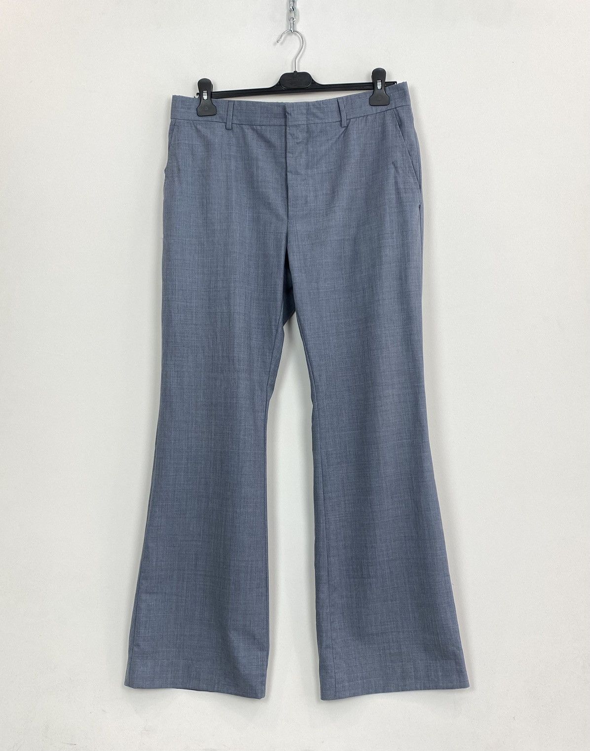 Yves Saint Laurent Yves Saint Laurent Suit Set Pants + Vest + Jacket Blue dress Size 50R - 3 Thumbnail