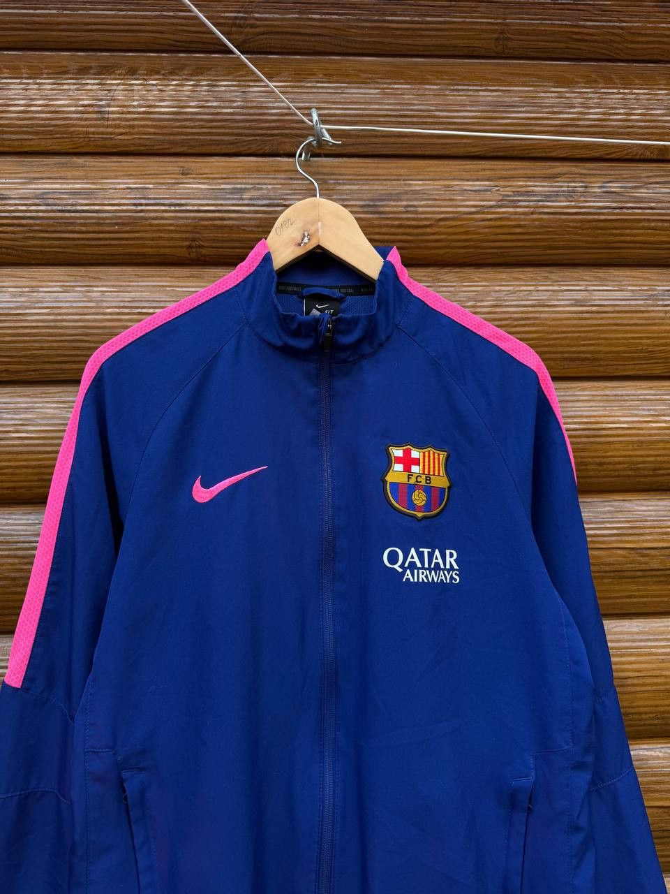 Nike BARCELONA FOOTBALL JACKET NIKE TRACK TOP JERSEY SIZE M Size US M / EU 48-50 / 2 - 2 Thumbnail