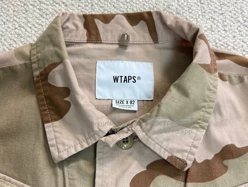 Wtaps Wtaps Desert Camo Ten Bag Shirt Military Style Jacket Size US M / EU 48-50 / 2 - 4 Thumbnail
