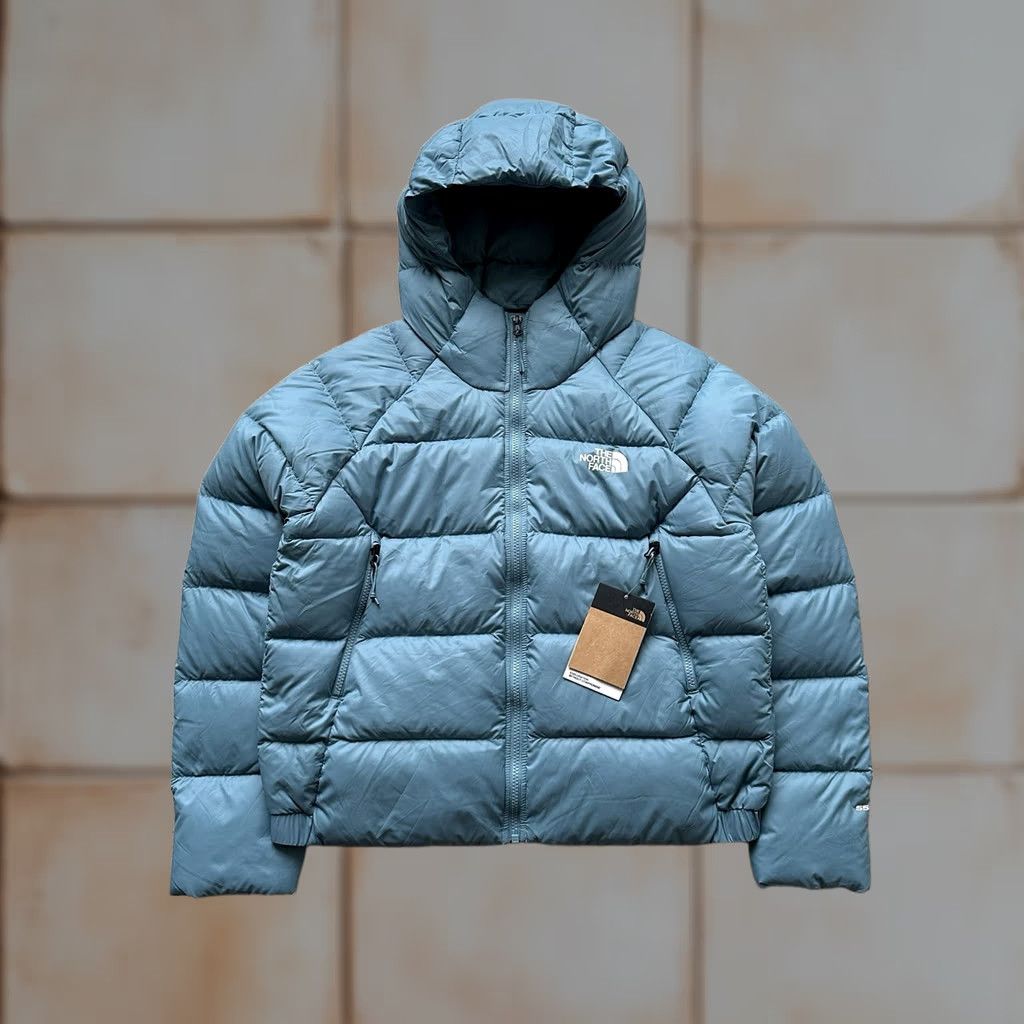 The North Face The North Face Hyalite Down Hooded Jacket Women's XL Blue Nylon Shell Lining Down Puffer Jacket Full Zip Hooded Women's XL Blue Down Size XL / US 12-14 / IT 48-50 - 1 Thumbnail