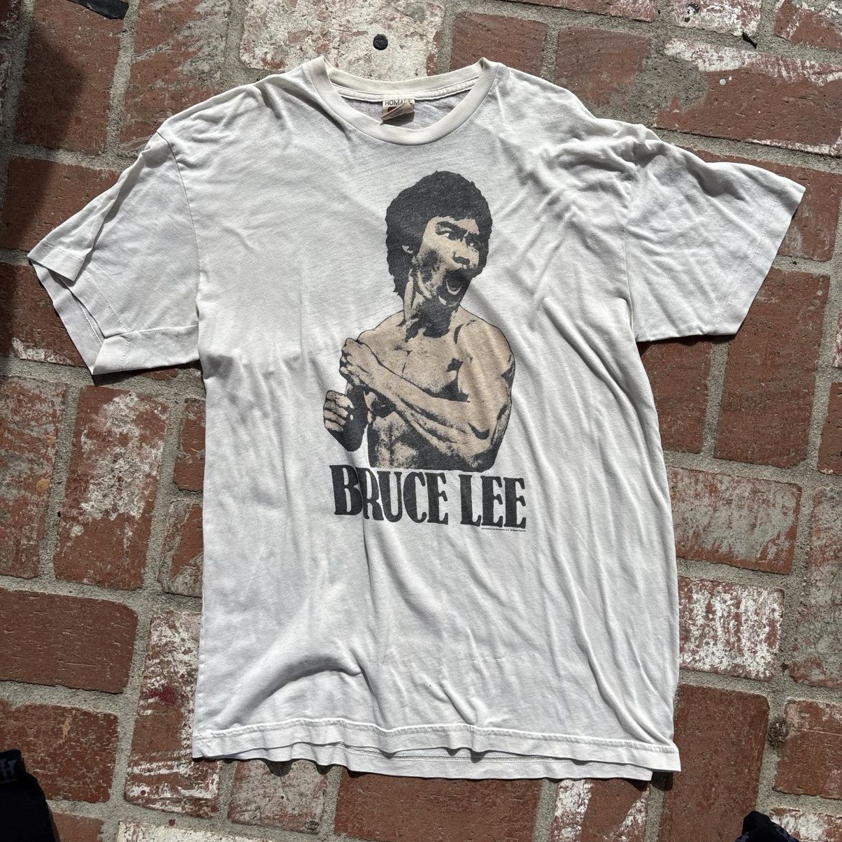 Vintage Vintage Single-Stitch Bruce Lee Tee Size US L / EU 52-54 / 3 - 1 Thumbnail