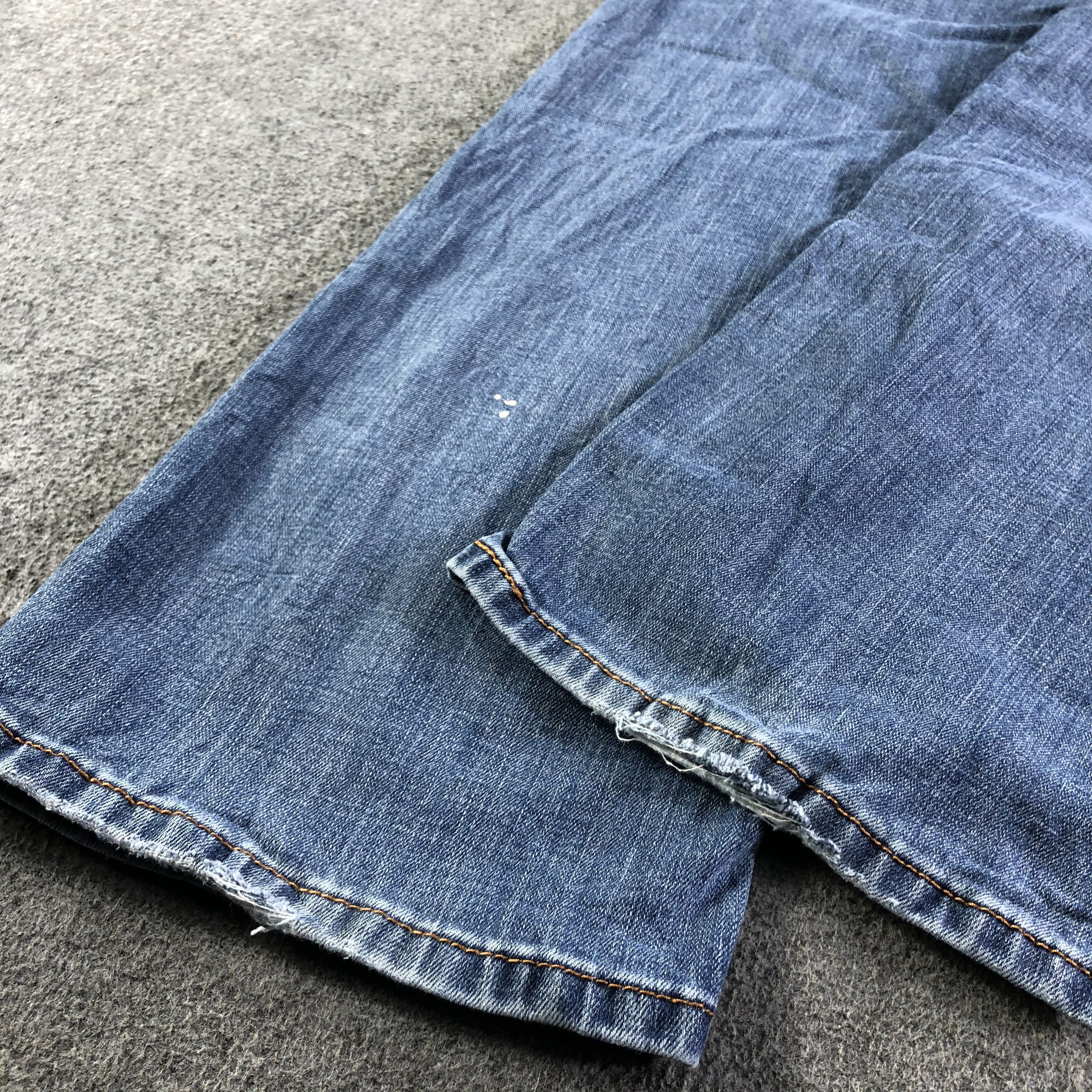 Levi's 90s Vintage Blue Wash Levis 559 Jeans-J4268 Size US 38 / EU 54 - 6 Thumbnail