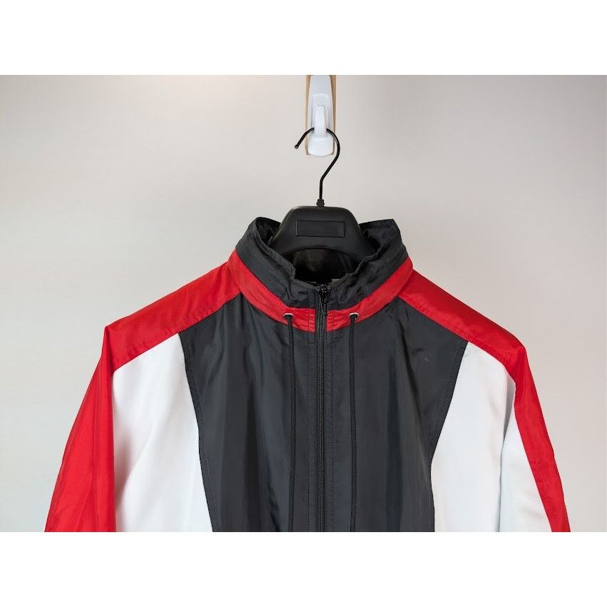 Nike o1rshd1 Sportswear Re-Issue Woven Jacket Black / Red / White Size US L / EU 52-54 / 3 - 3 Thumbnail