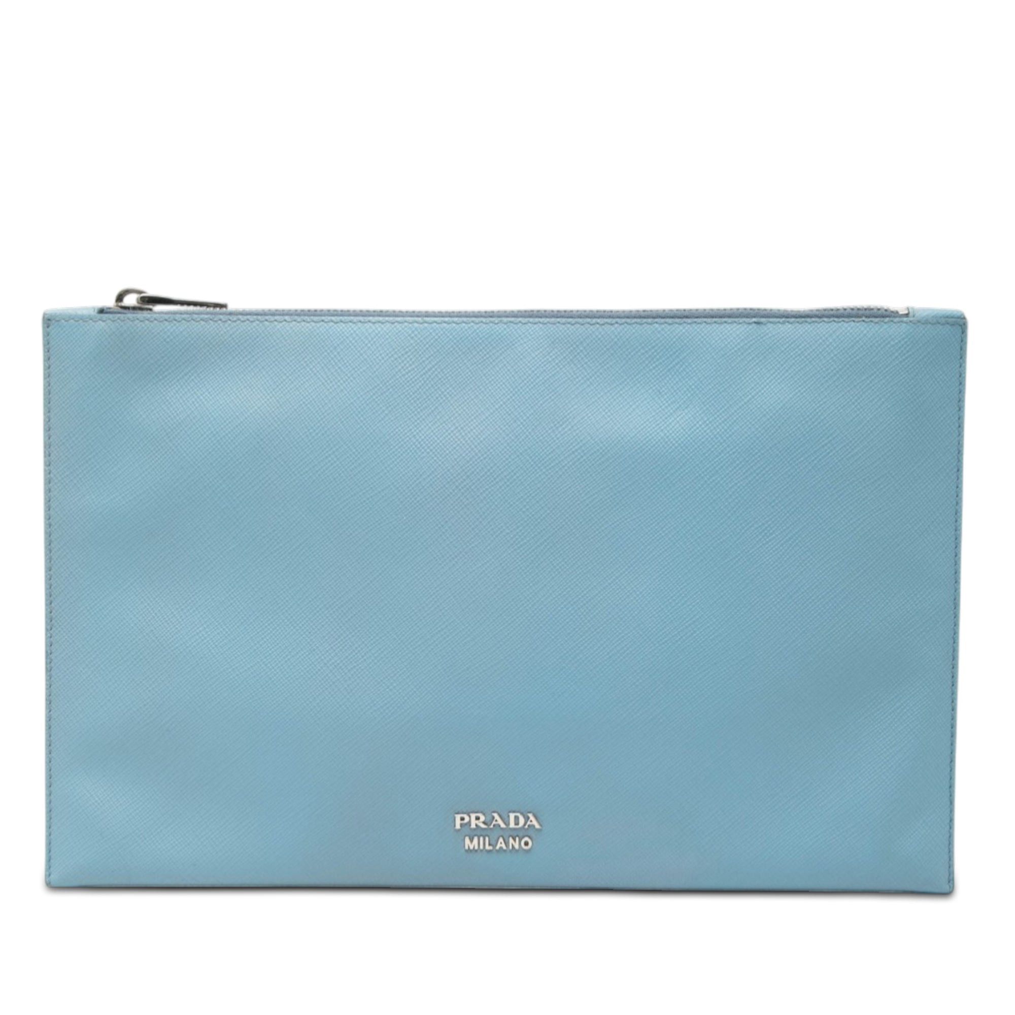 Prada Saffiano Clutch Size ONE SIZE - 1 Thumbnail