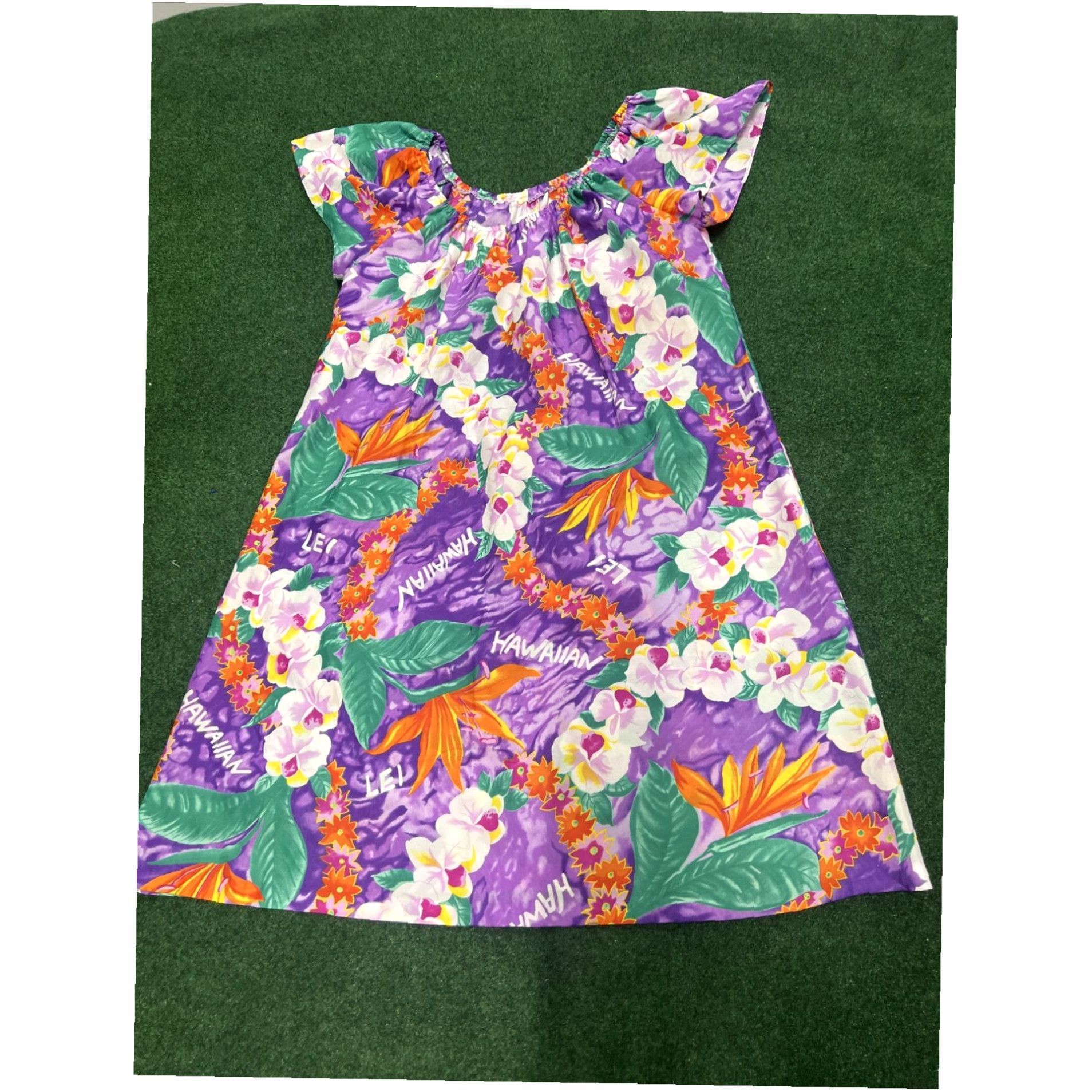 Vintage Vintage Sea Wind Purple MuuMuu Hawaiian House Dress Women's Size S Beach Summer Size S / US 4 / IT 40 - 1 Thumbnail